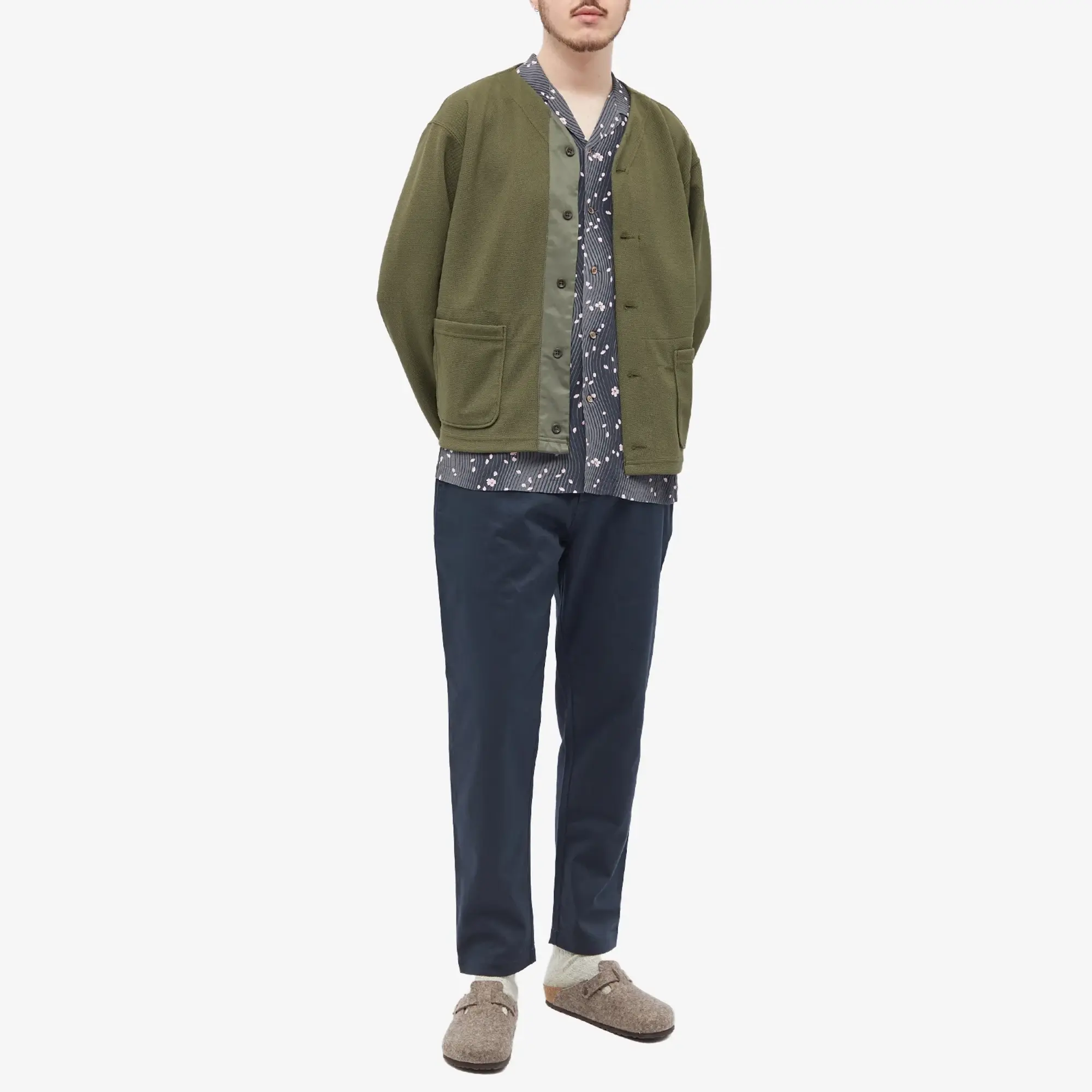 Universal Works Men's Military Chino Navy
