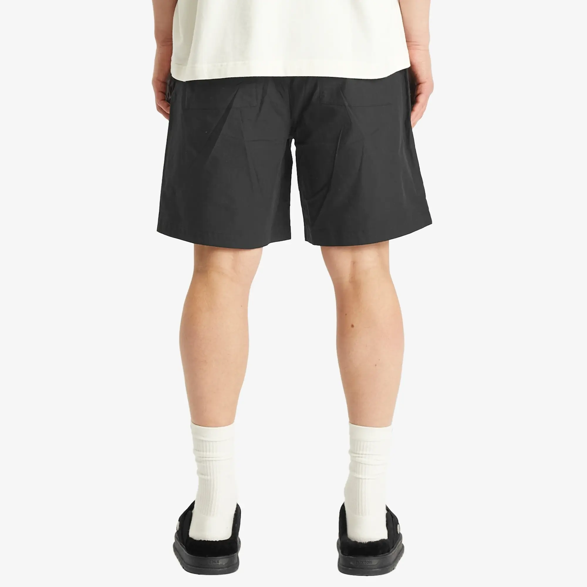 Cole Buxton Men's Cotton Cargo Shorts Black