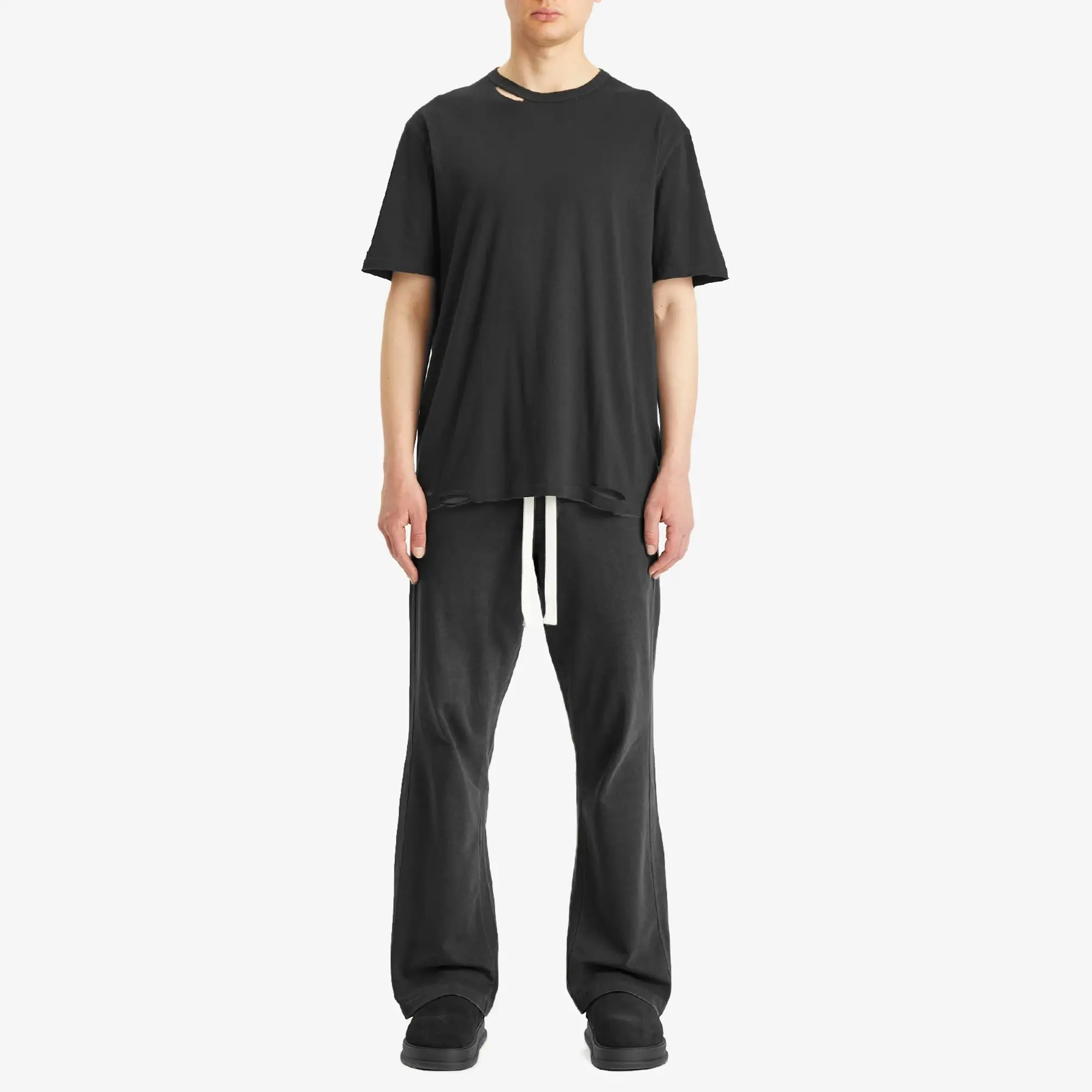 Cole Buxton Men's Distressed Cole T-Shirt Vintage Black