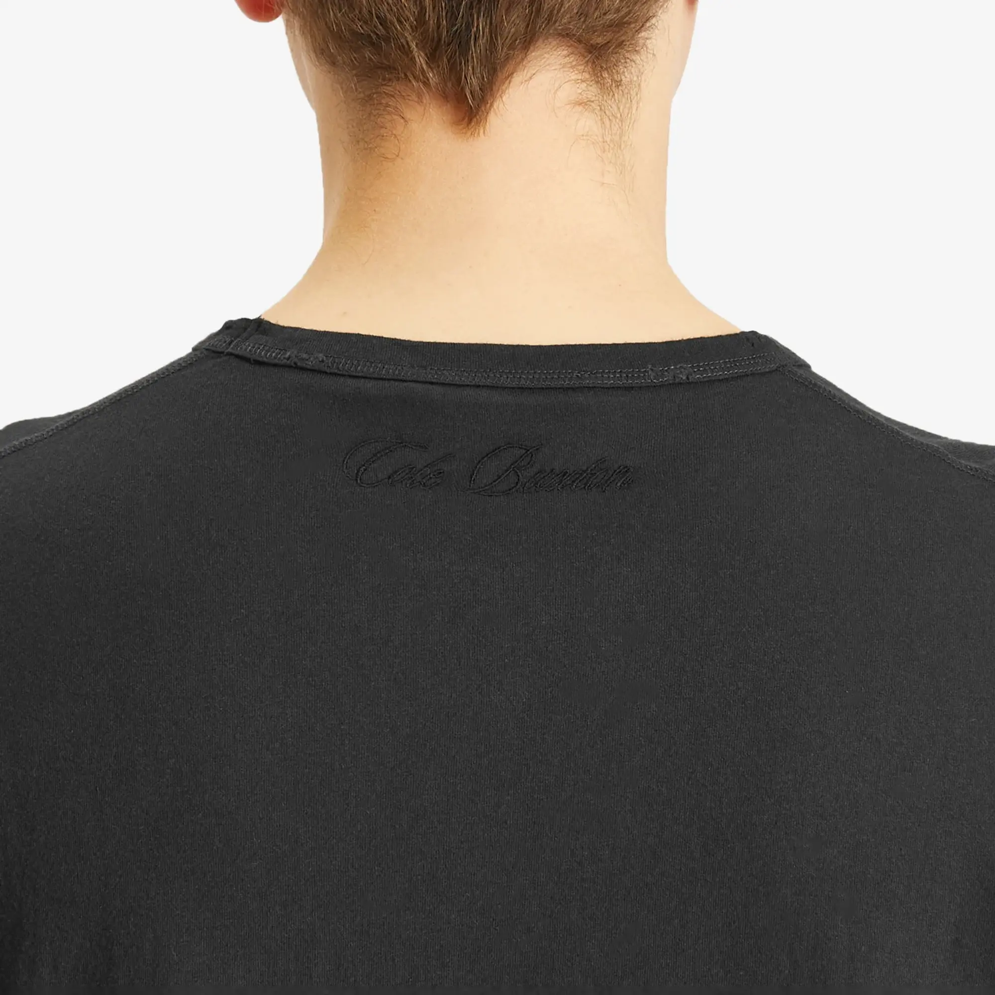 Cole Buxton Men's Distressed Cole T-Shirt Vintage Black