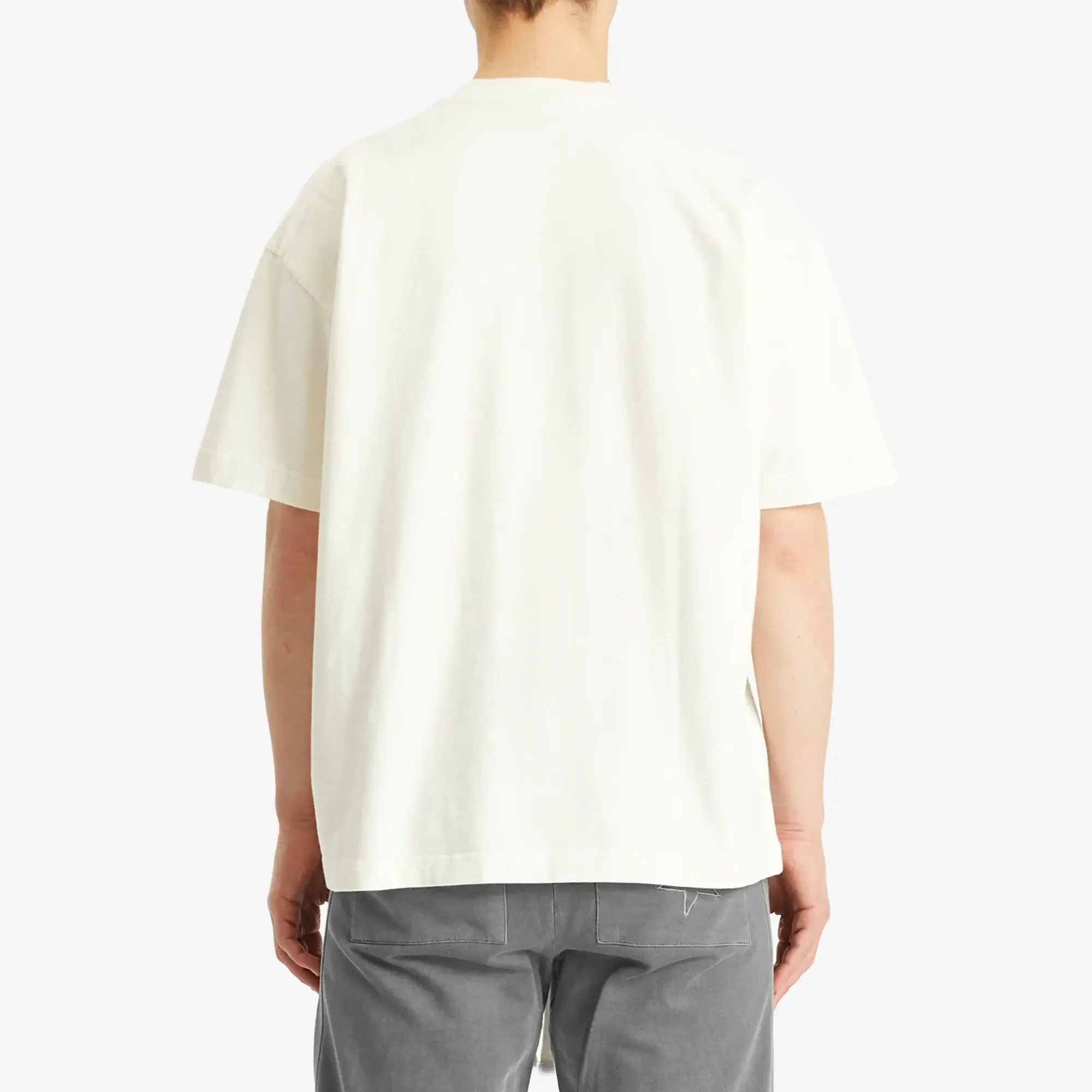 Cole Buxton Men's Stars Serif T-Shirt Vintage White