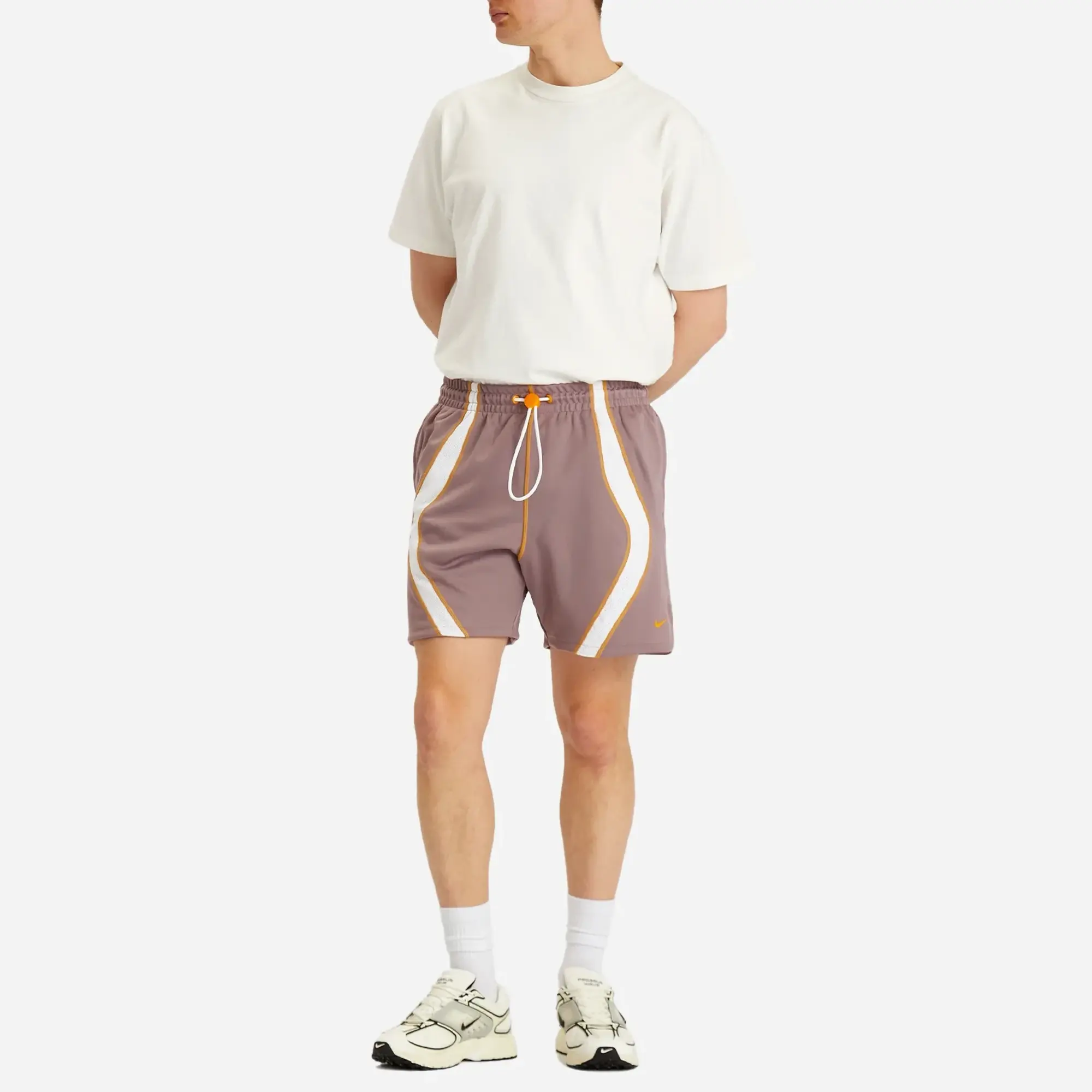 Nike Men's Project F.R.O.G Woven Short Taupe Grey/White/Sundial