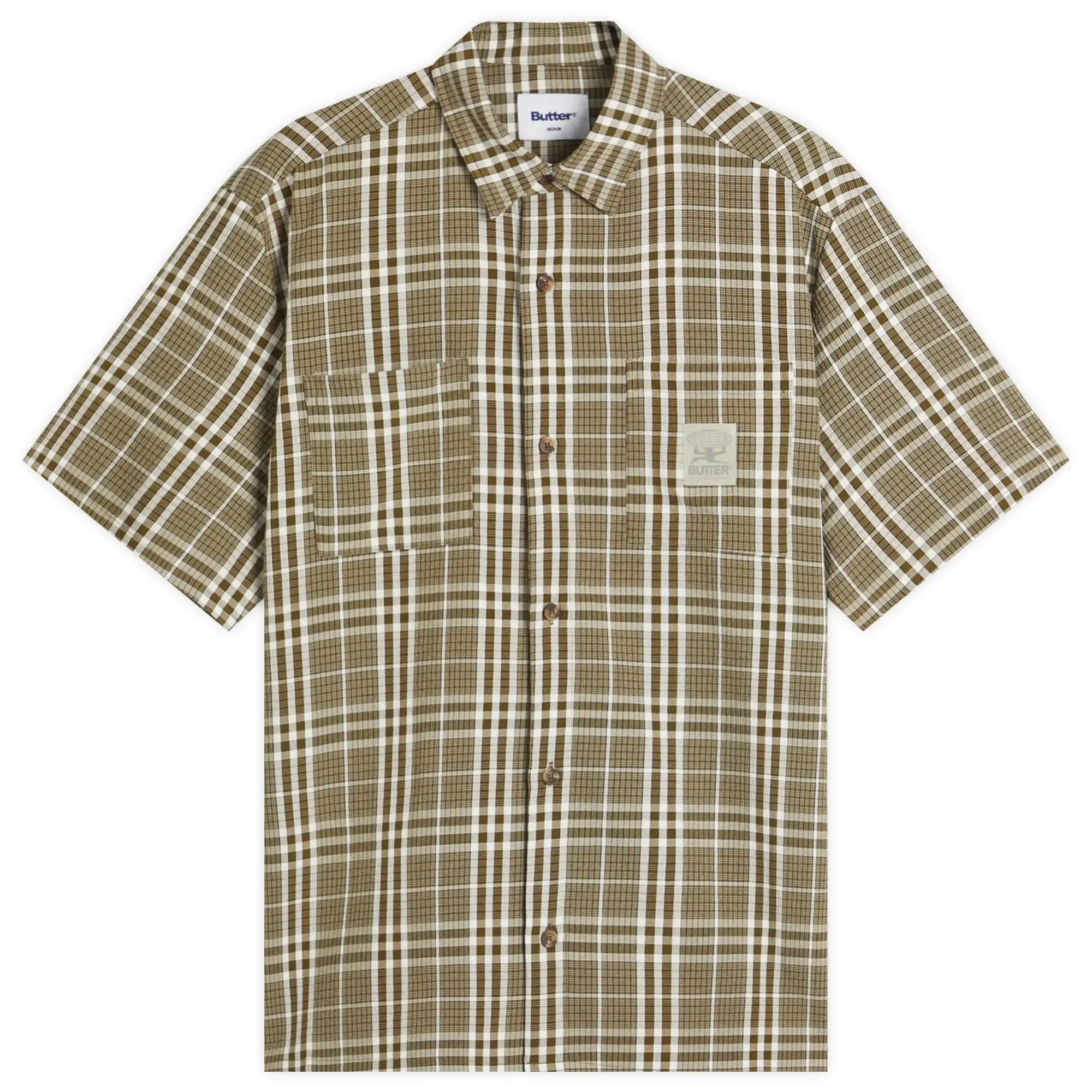 Butter Goods Men's Equipment Shirt Green