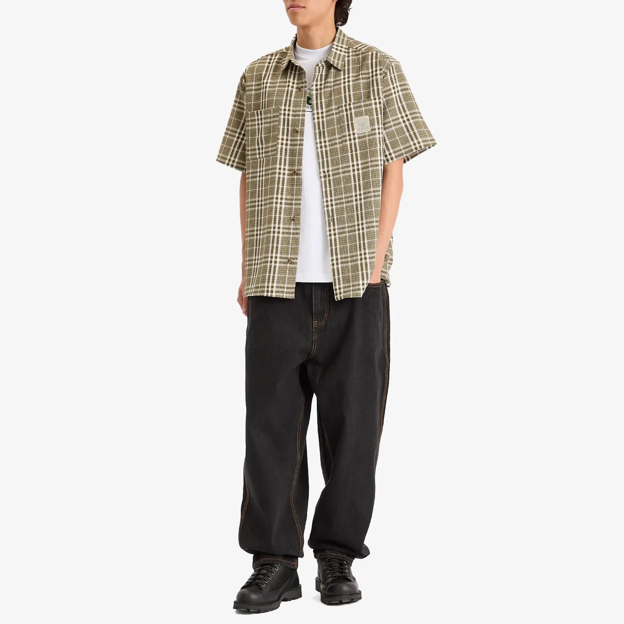 Butter Goods Men's Equipment Shirt Green