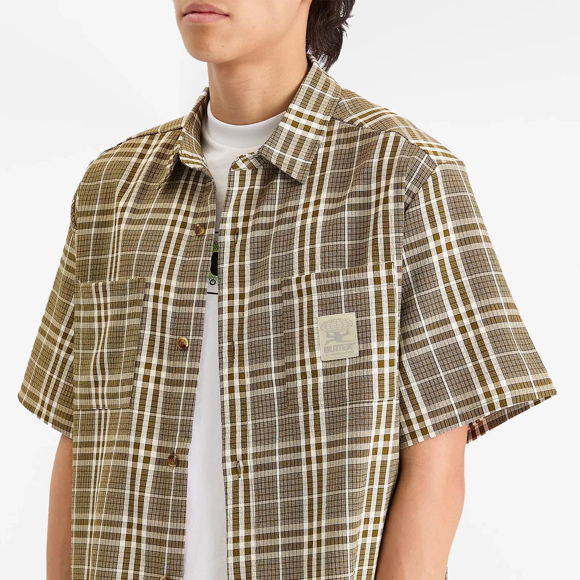 Butter Goods Men's Equipment Shirt Green