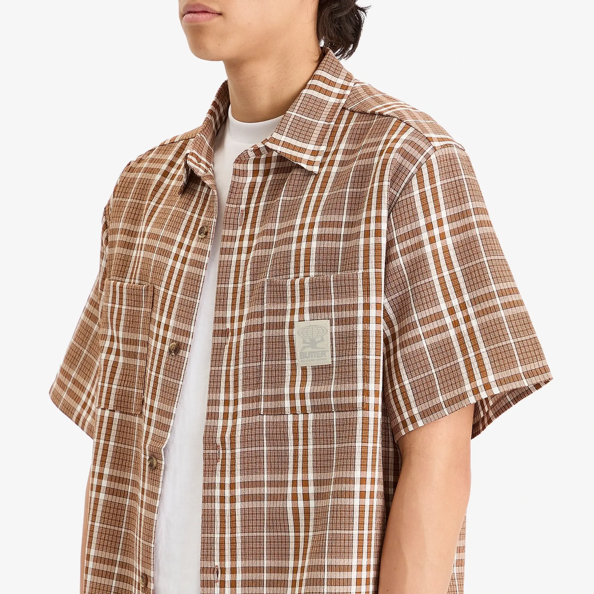 Butter Goods Men's Equipment Shirt Maple
