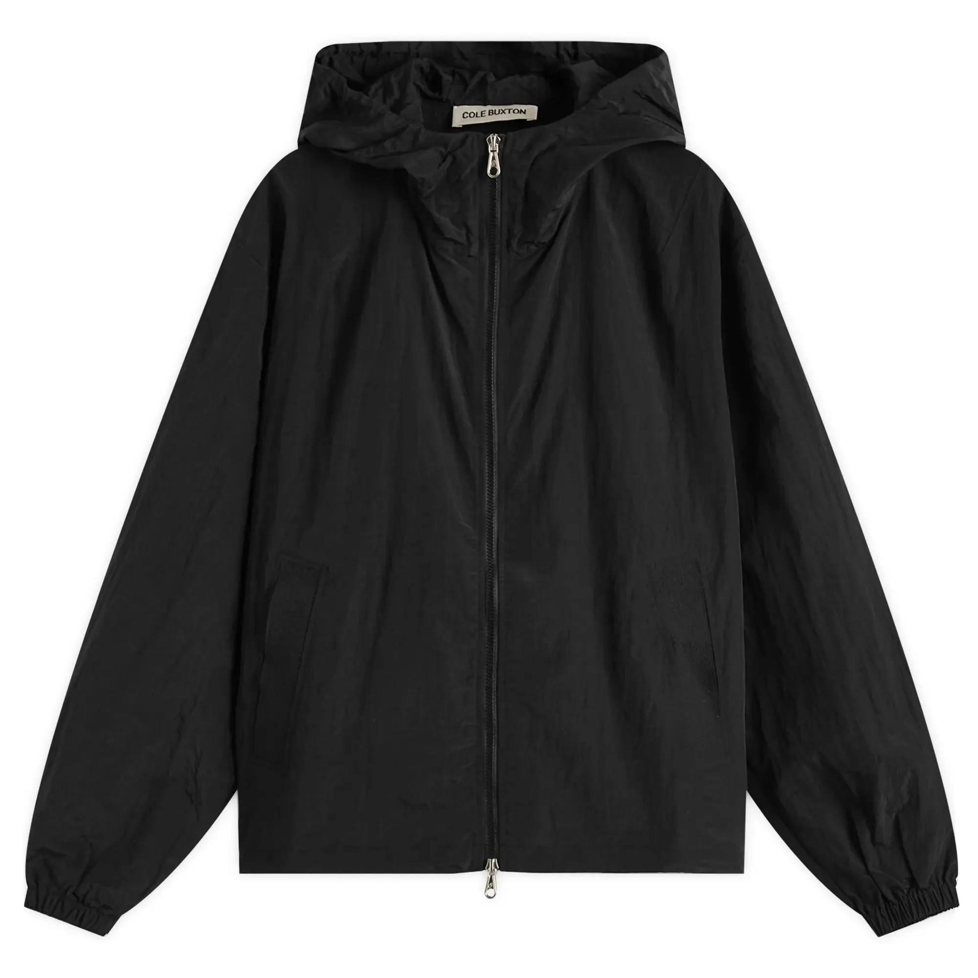 Cole Buxton Men's Oversized Track Jacket Black