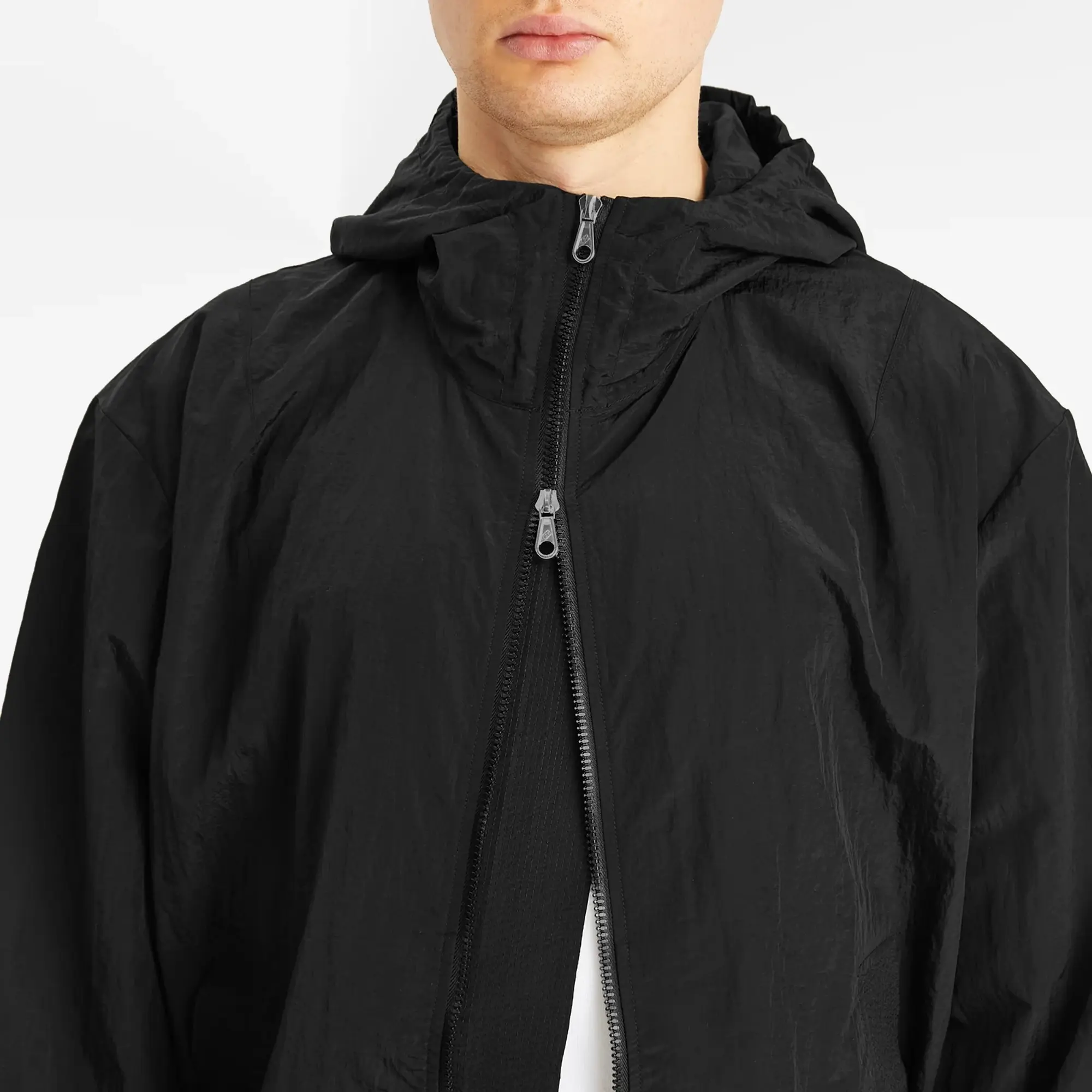 Cole Buxton Men's Oversized Track Jacket Black