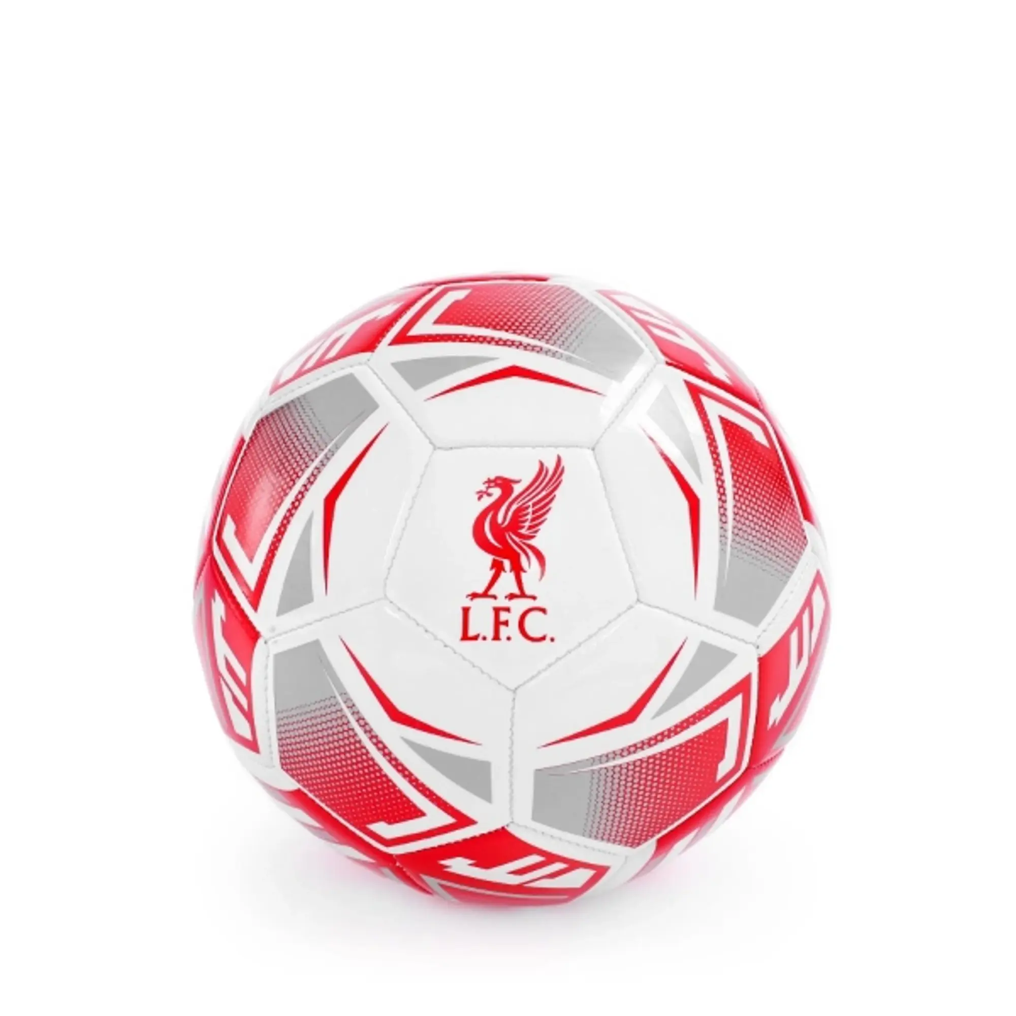 LFC Size 5 Football White & Red