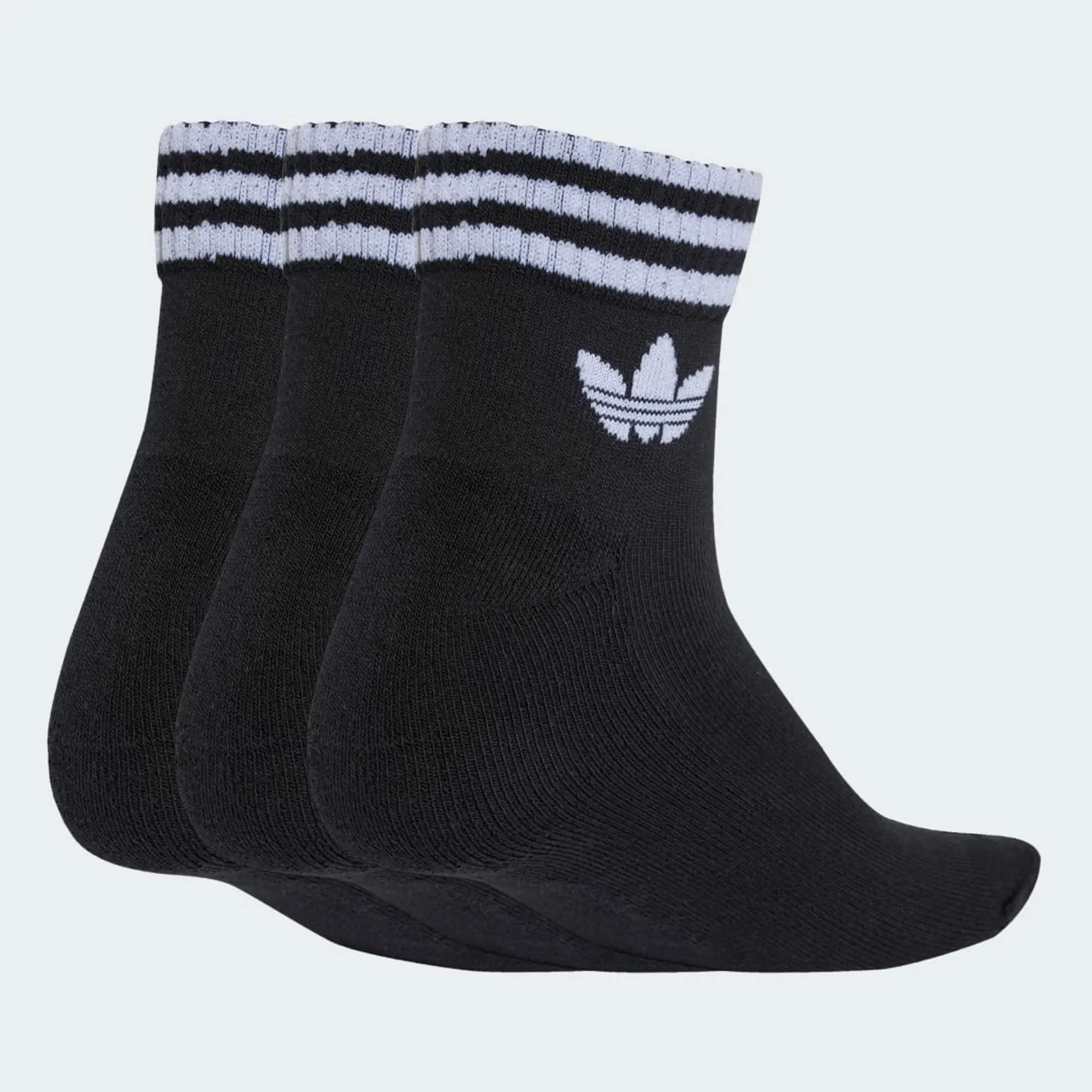 adidas 3-Stripes Ankle Socks 3 Pairs