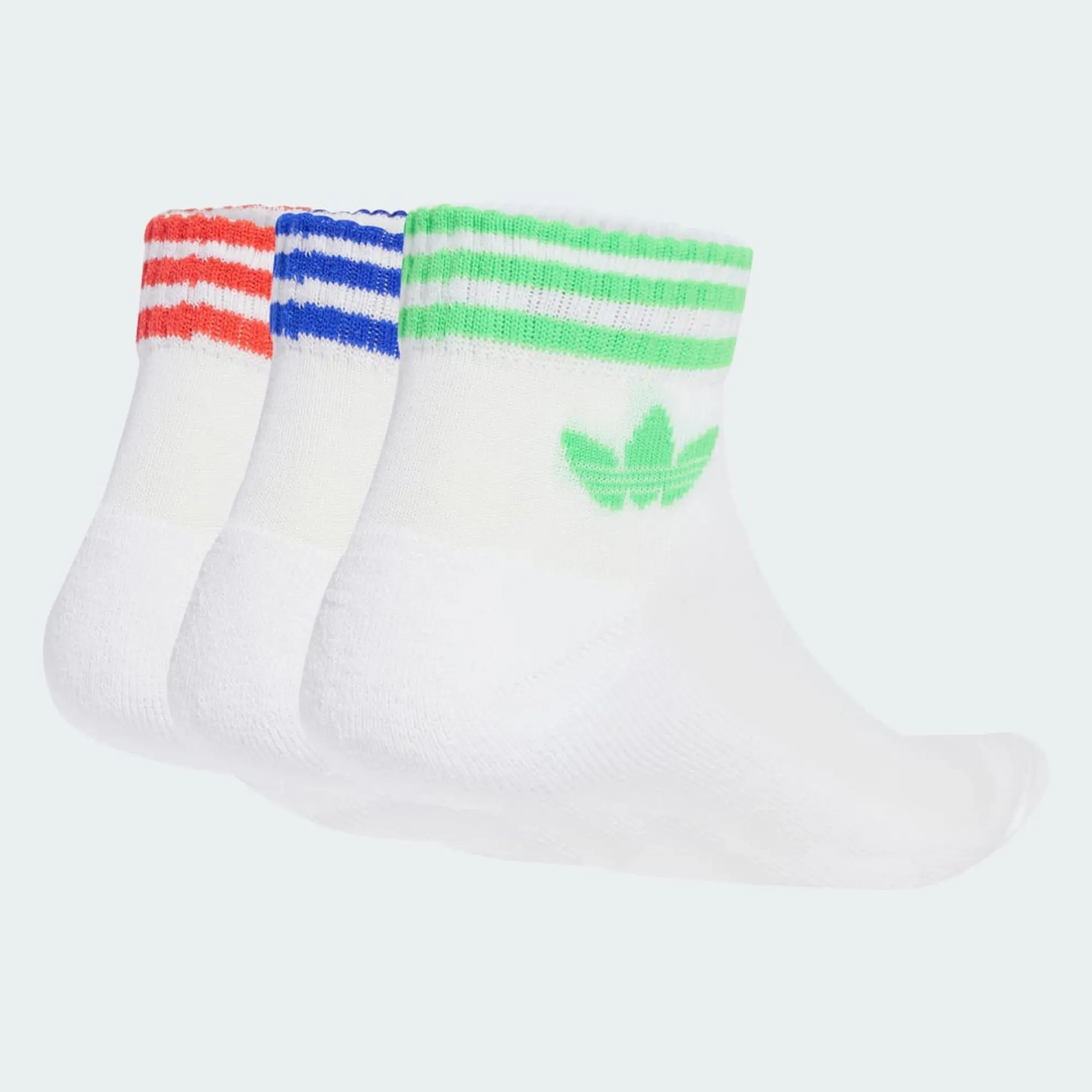 adidas 3-Stripes Ankle Socks 3 Pairs
