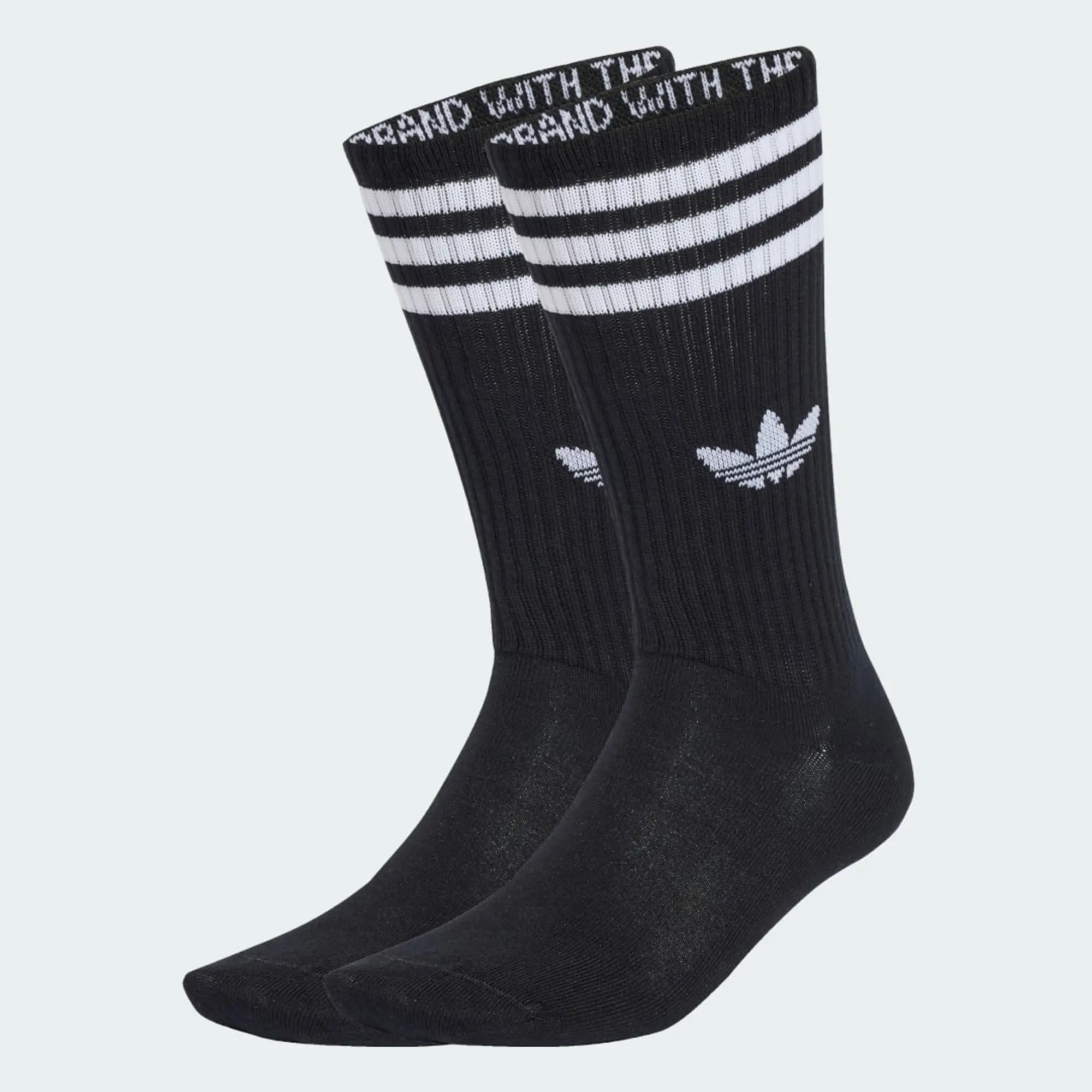 adidas 3-Stripes High Crew Socks 3 Pairs