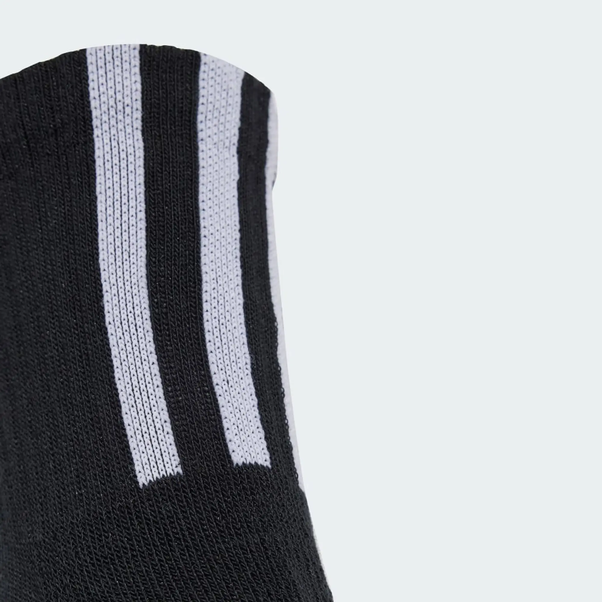 adidas Quarter 3 Back Stripes Socks 3 Pairs