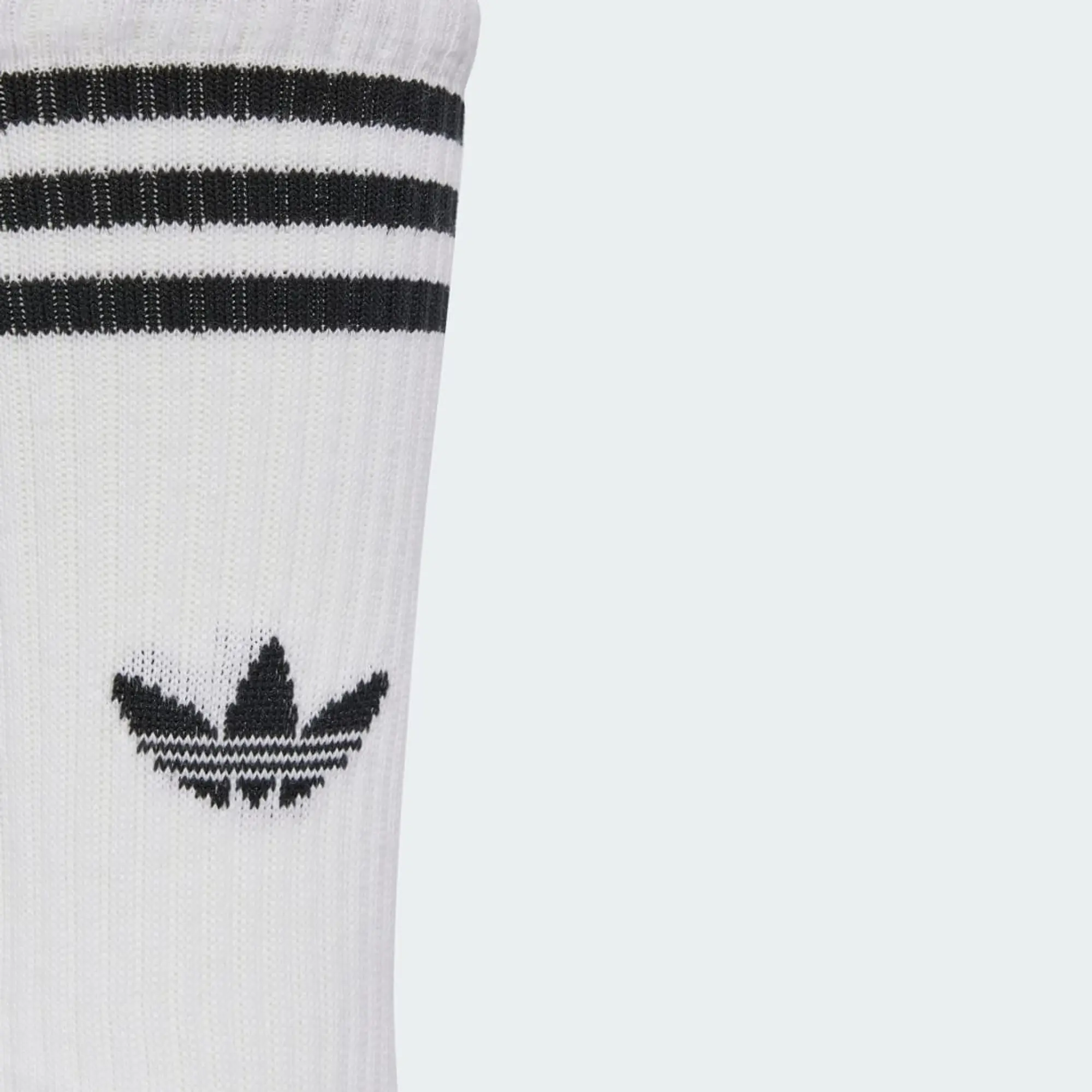adidas 3-Stripes High Crew Socks 3 Pairs