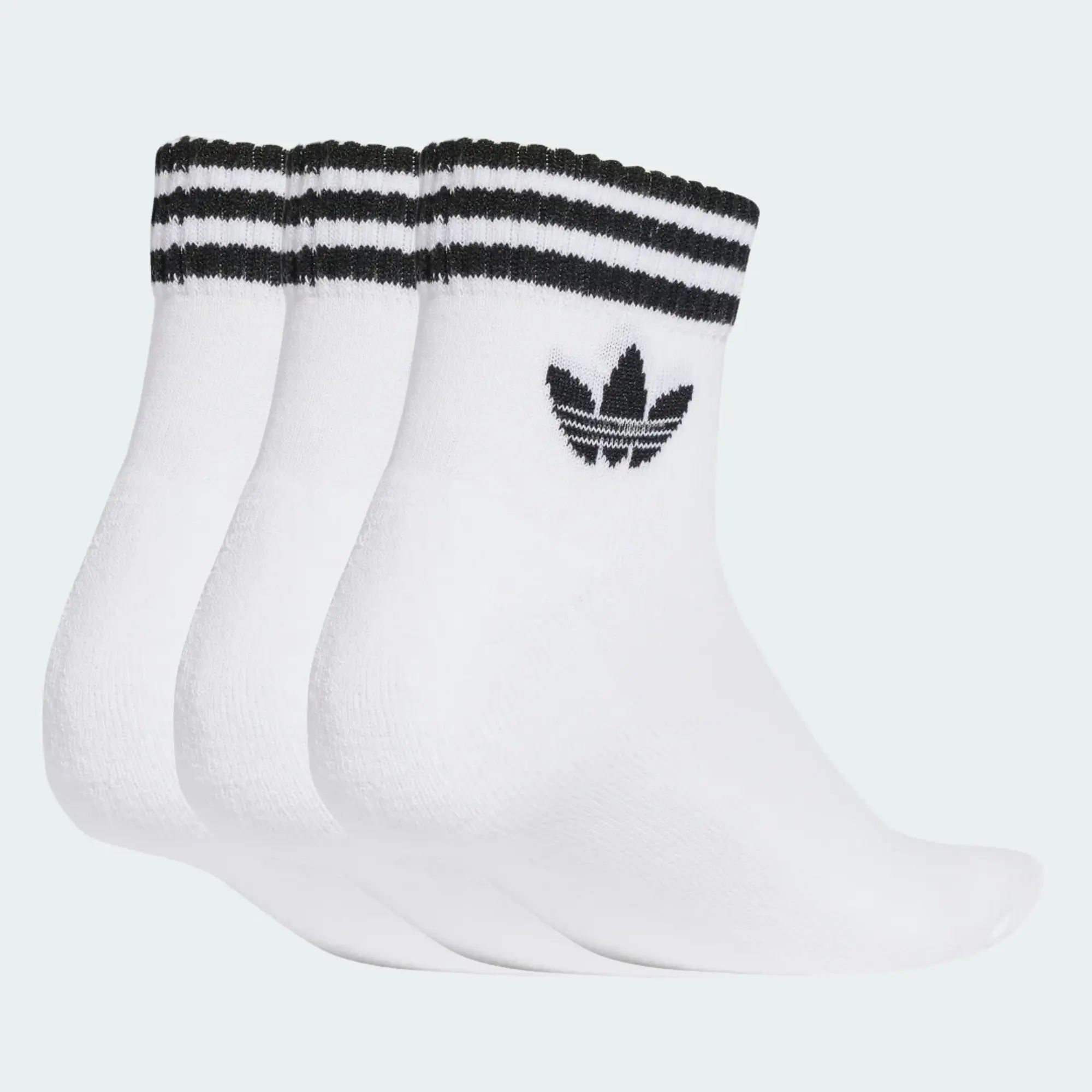 adidas 3-Stripes Ankle Socks 3 Pairs