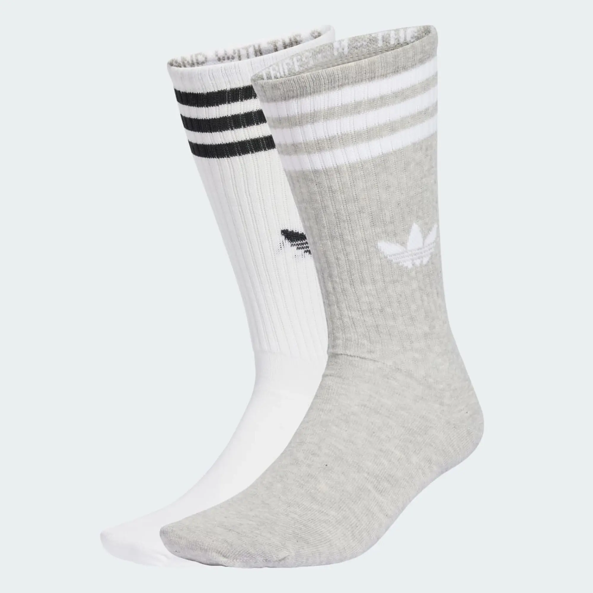adidas 3-Stripes High Crew Socks 3 Pairs