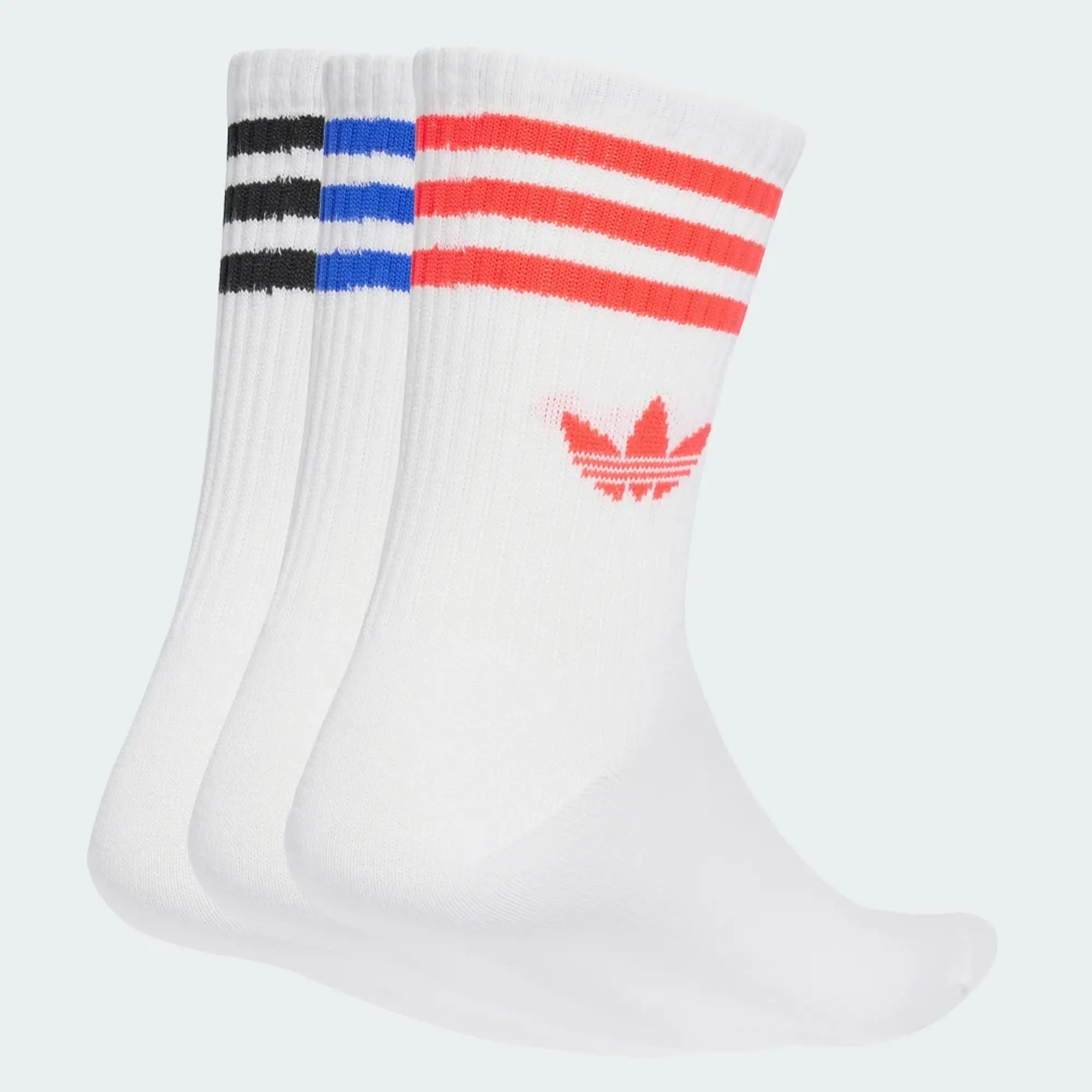 adidas 3-Stripes Crew Socks 3 Pairs