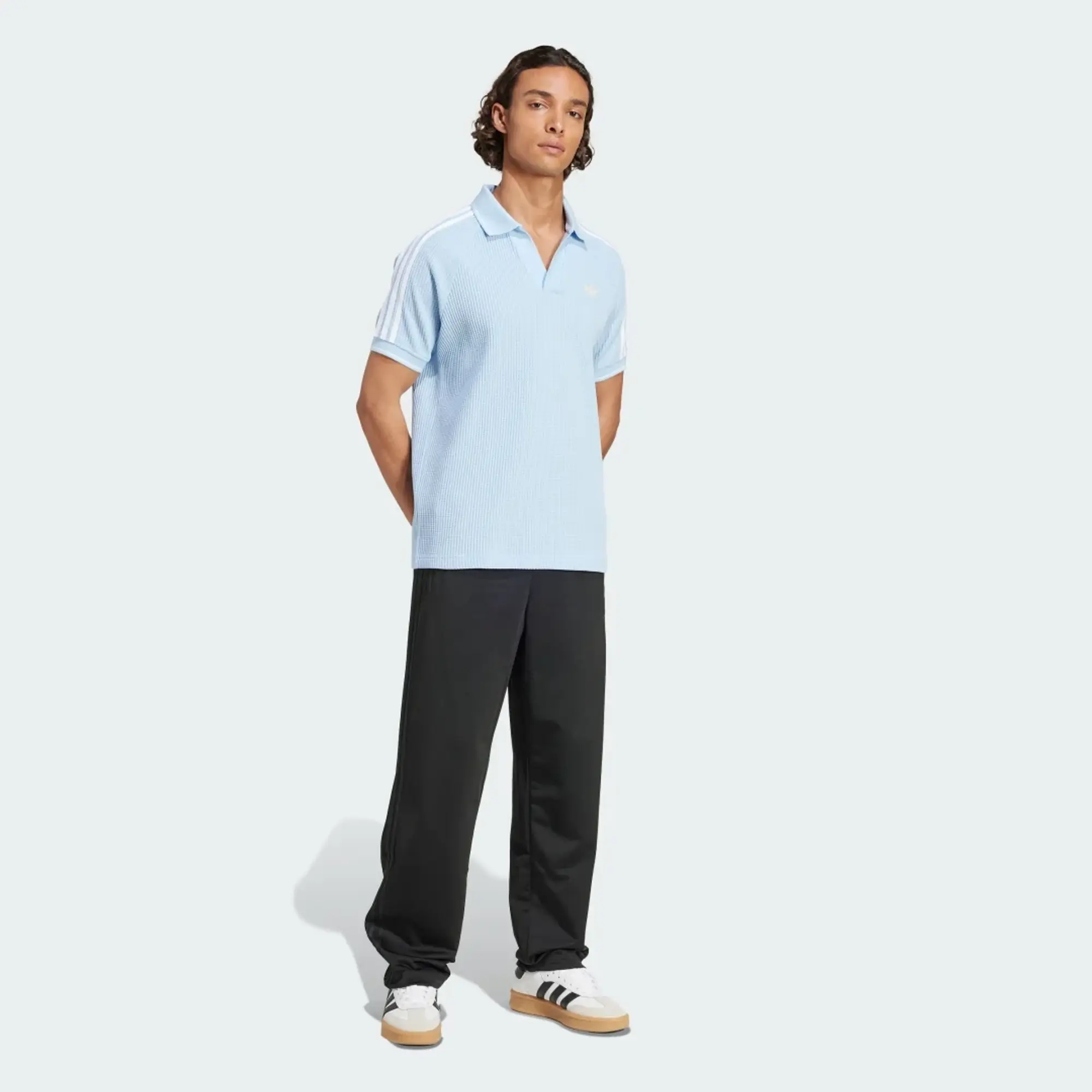 adidas adidas Originals Waffle Knit Polo Shirt