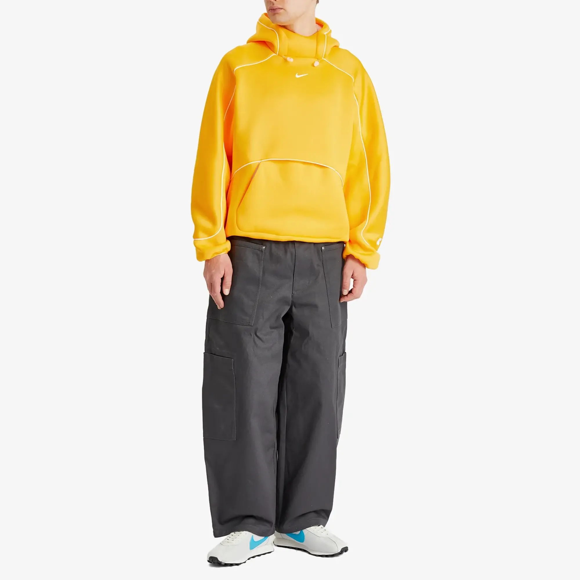 Nike Men's Project F.R.O.G Hoodie Sundial//White