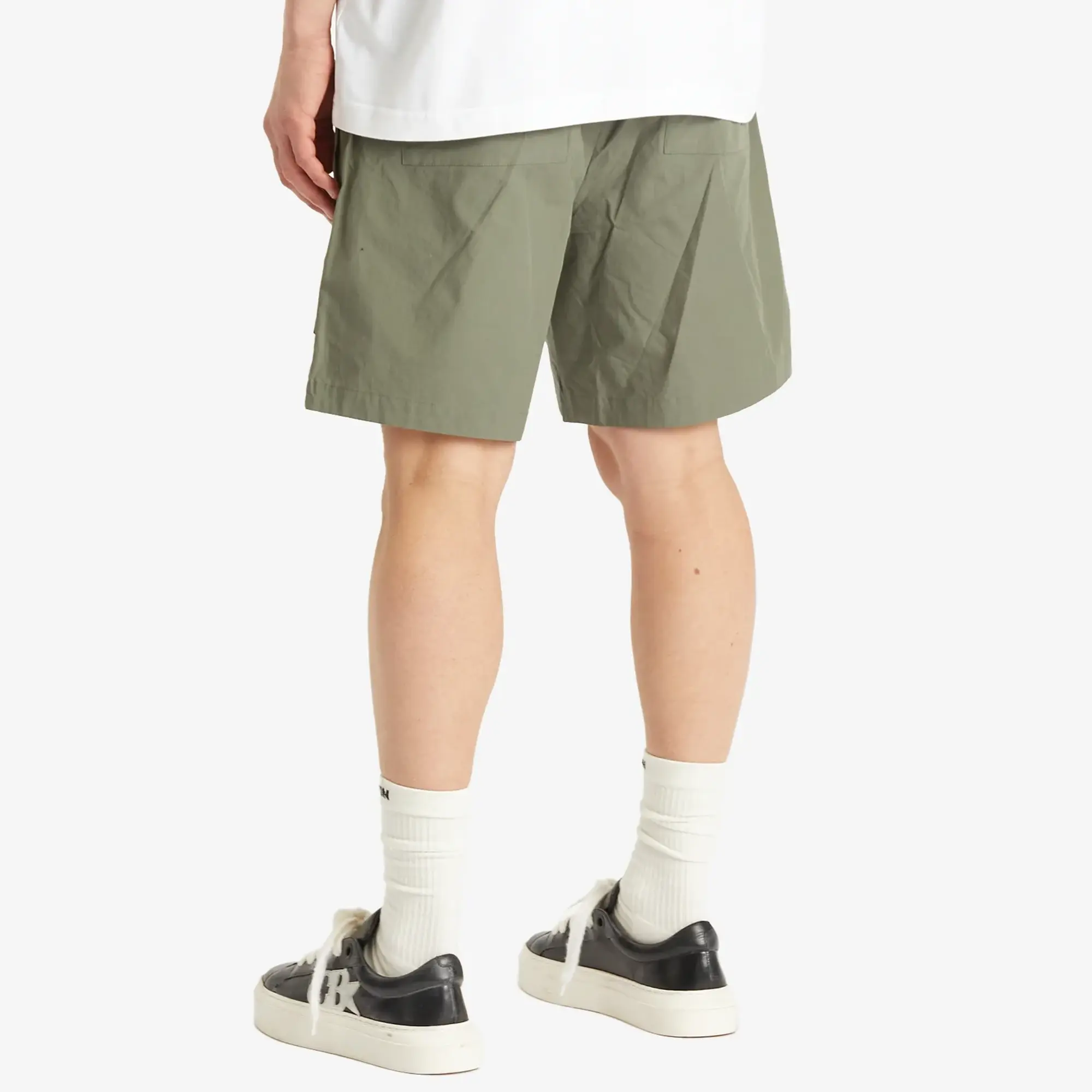 Cole Buxton Men's Cotton Cargo Shorts Khaki