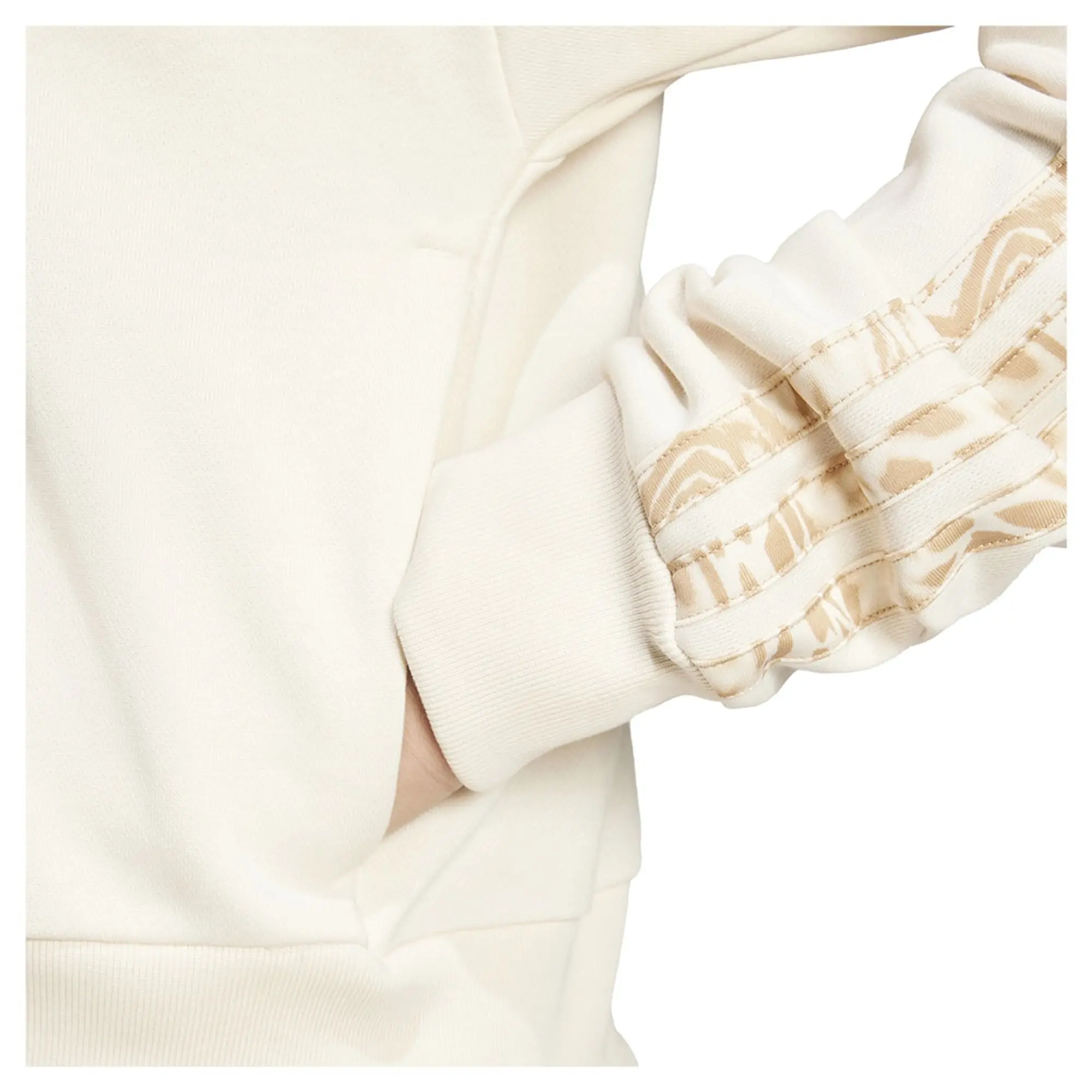 Adidas Essentials Seasonals Animal French Terry Full Zip Sweatshirt