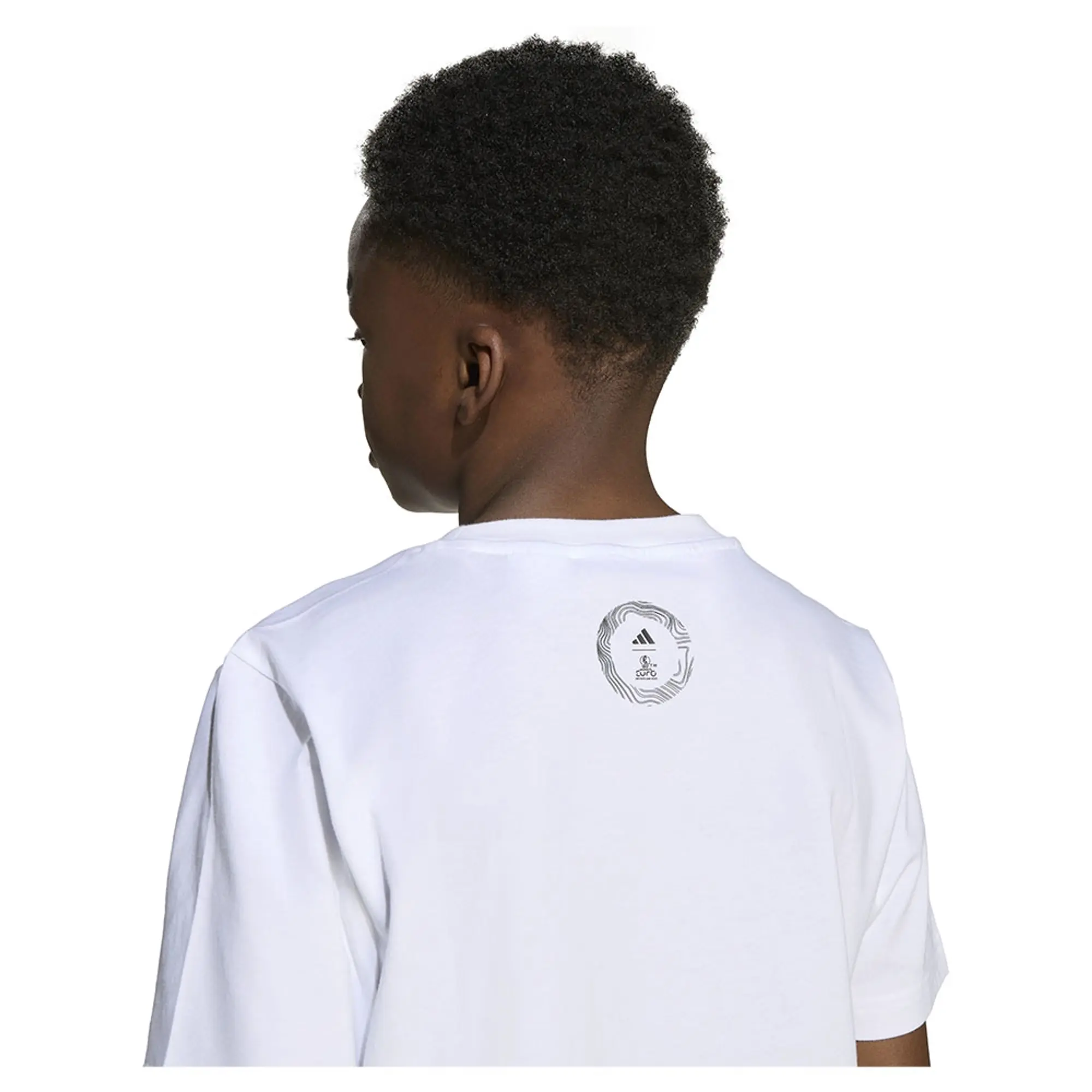 Adidas Uefa Euro25™ Official Emblem Short Sleeve T-shirt
