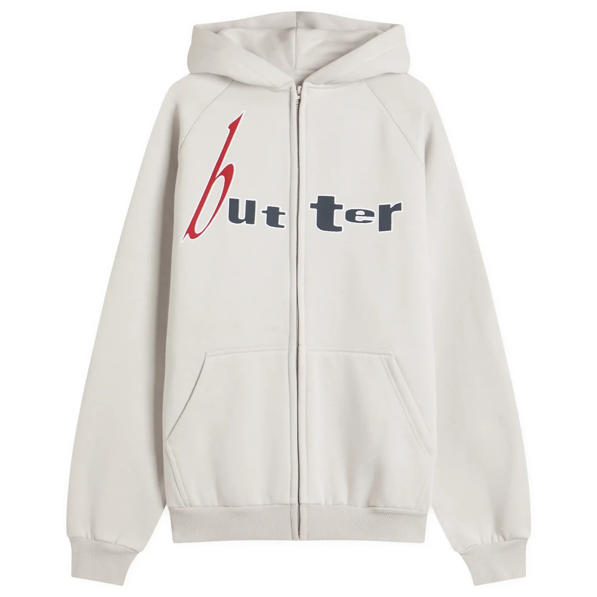 Butter Goods Men's Device Zip Hoodie Cement