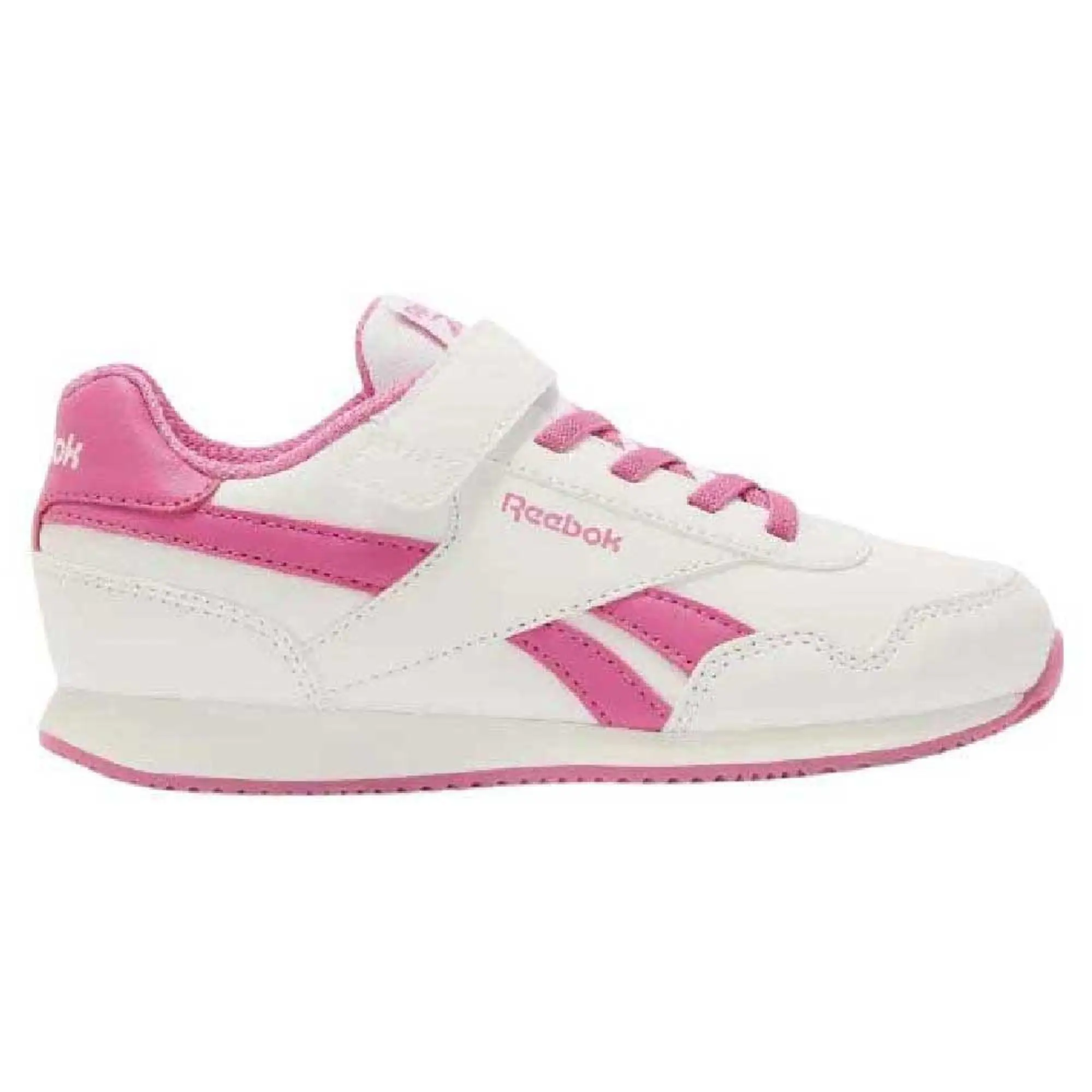 Reebok Royal Jog 3.0 Elastic & Top Strap Children Trainers