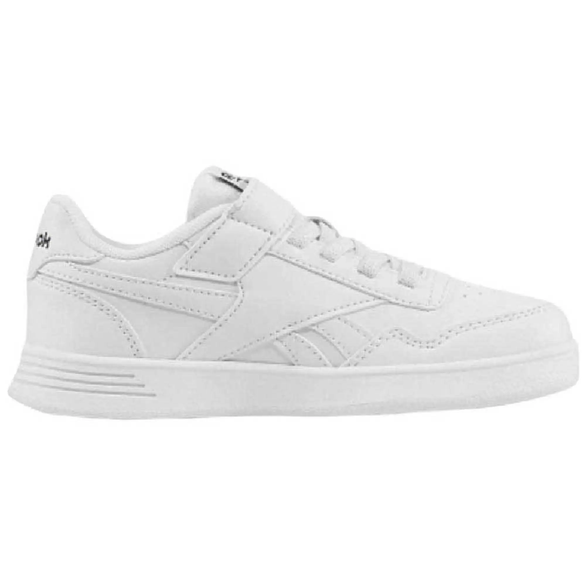 Reebok Court Advance Elastic & Top Strap Children Trainers