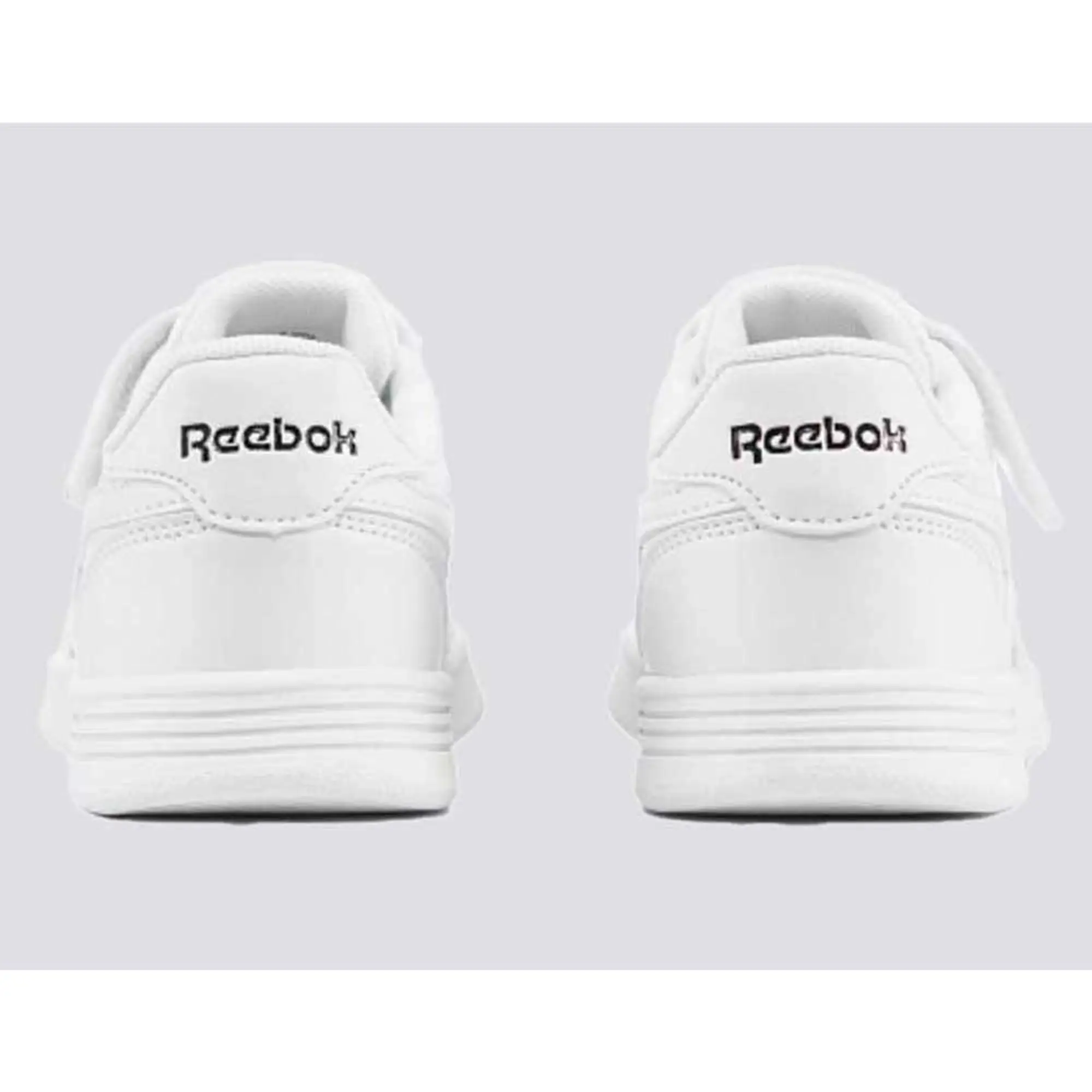 Reebok Court Advance Elastic & Top Strap Children Trainers