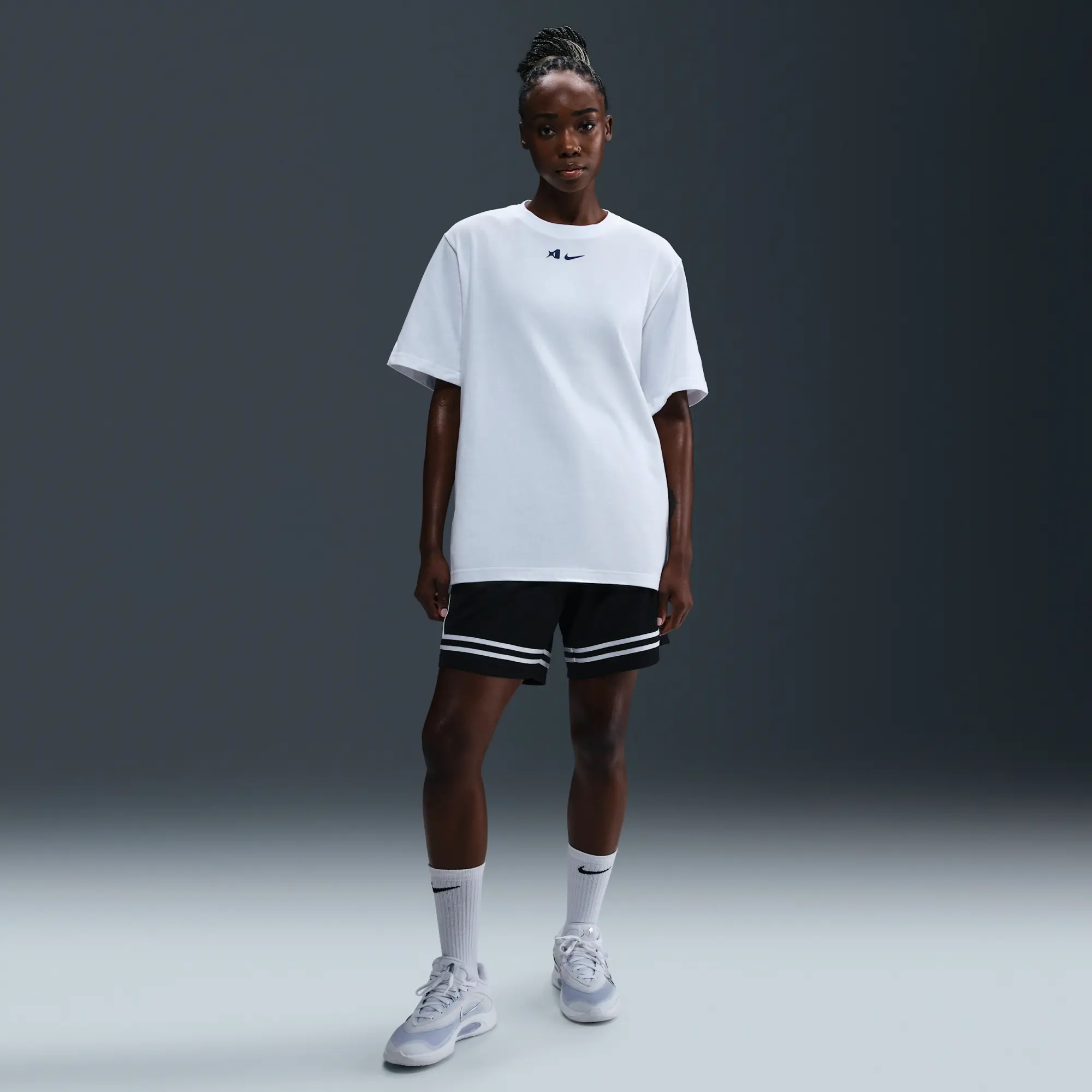 Nike A'ja Wilson Women's Loose Short-Sleeve T-Shirt - White