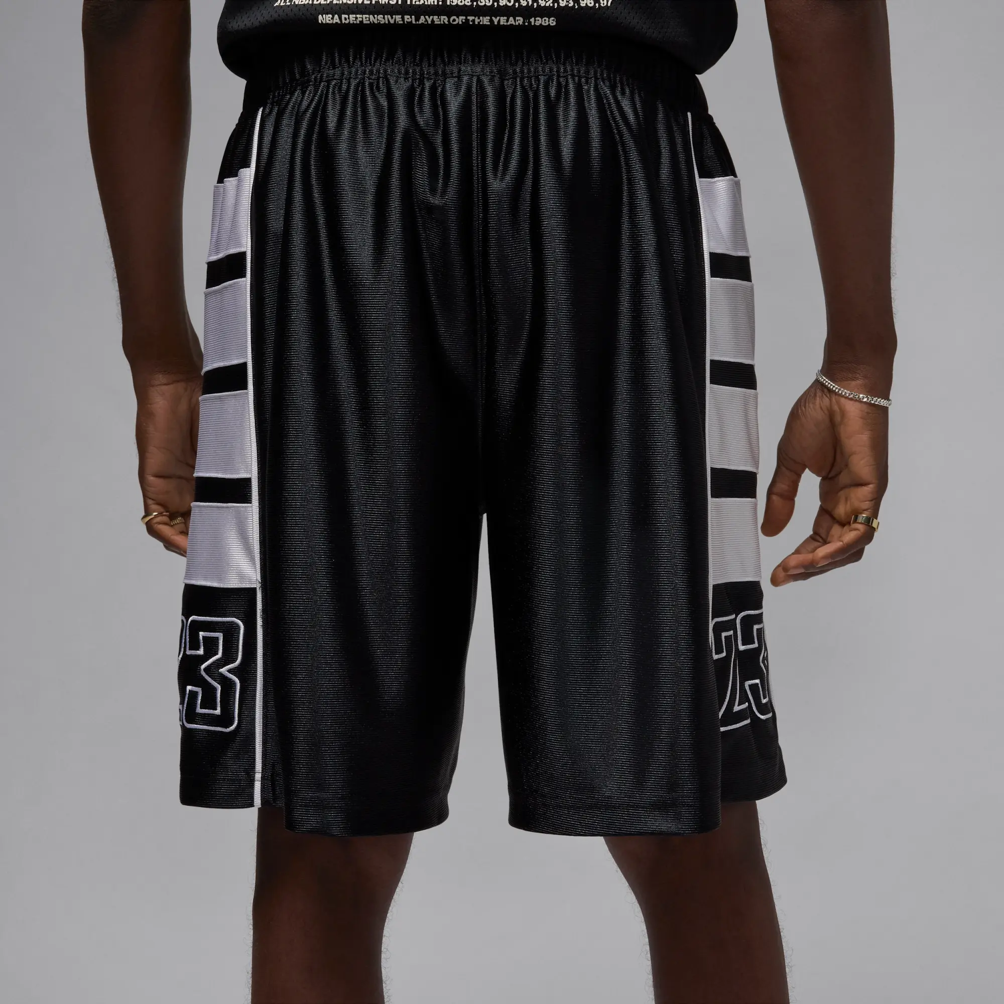 Nike Jordan Brooklyn Cat Scratch Men's Shorts - Black