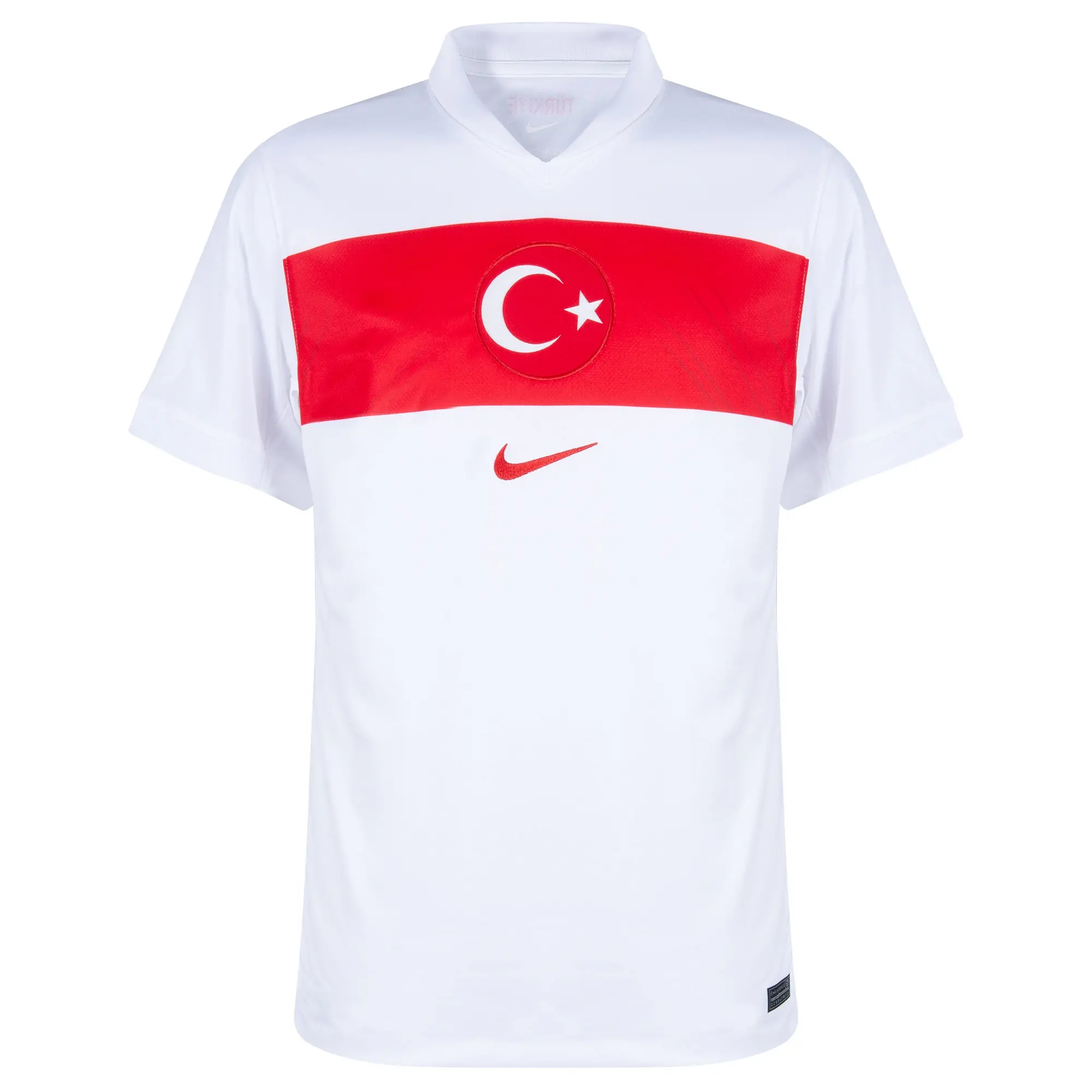 Nike Turkey Home KIDS Shirt 2024-2025 incl. Euro 2024 & Foundation Tournament Patches