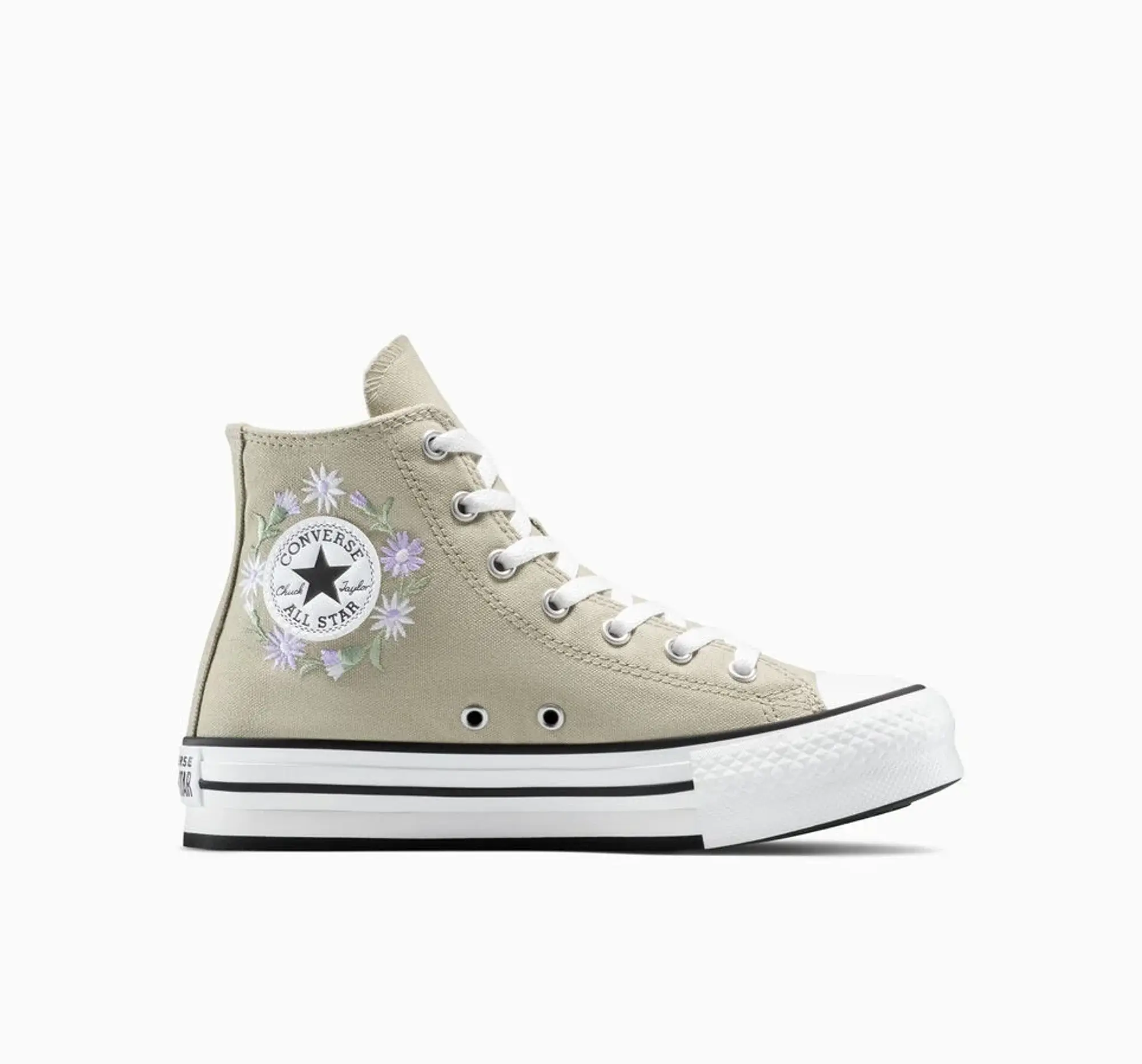 Converse Chuck Taylor All Star EVA Lift Platform Embroidered Florals - 