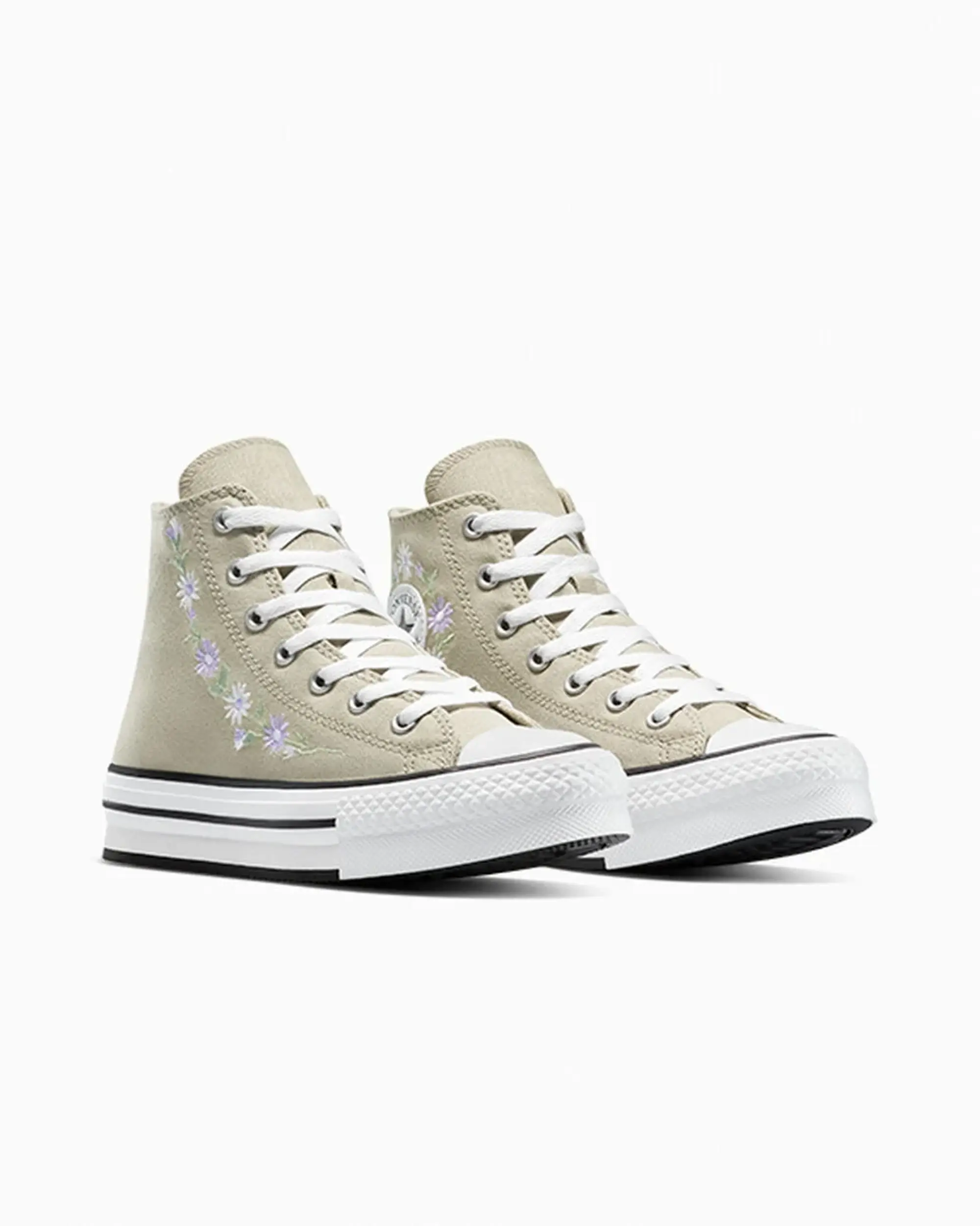 Converse Chuck Taylor All Star EVA Lift Platform Embroidered Florals - 