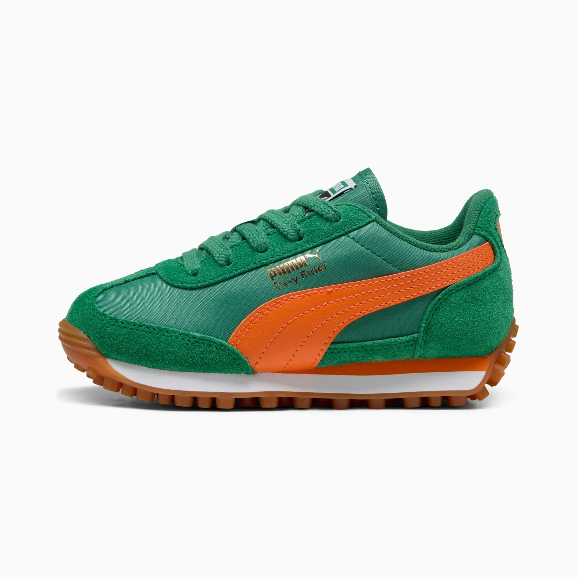PUMA Easy Rider Vintage Sneakers Kids, Archive Green/Rickie Orange, size 1