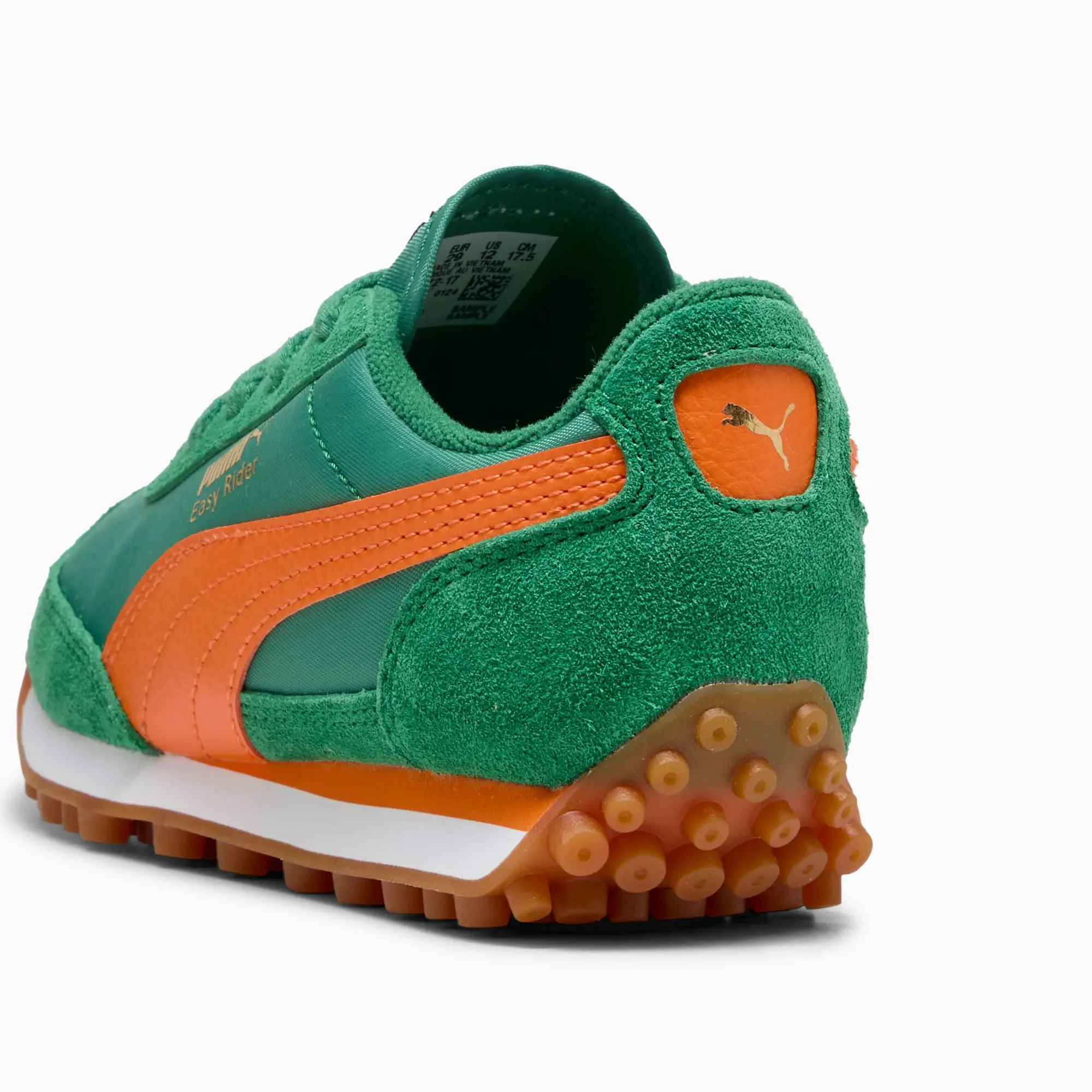 PUMA Easy Rider Vintage Sneakers Kids, Archive Green/Rickie Orange, size 1
