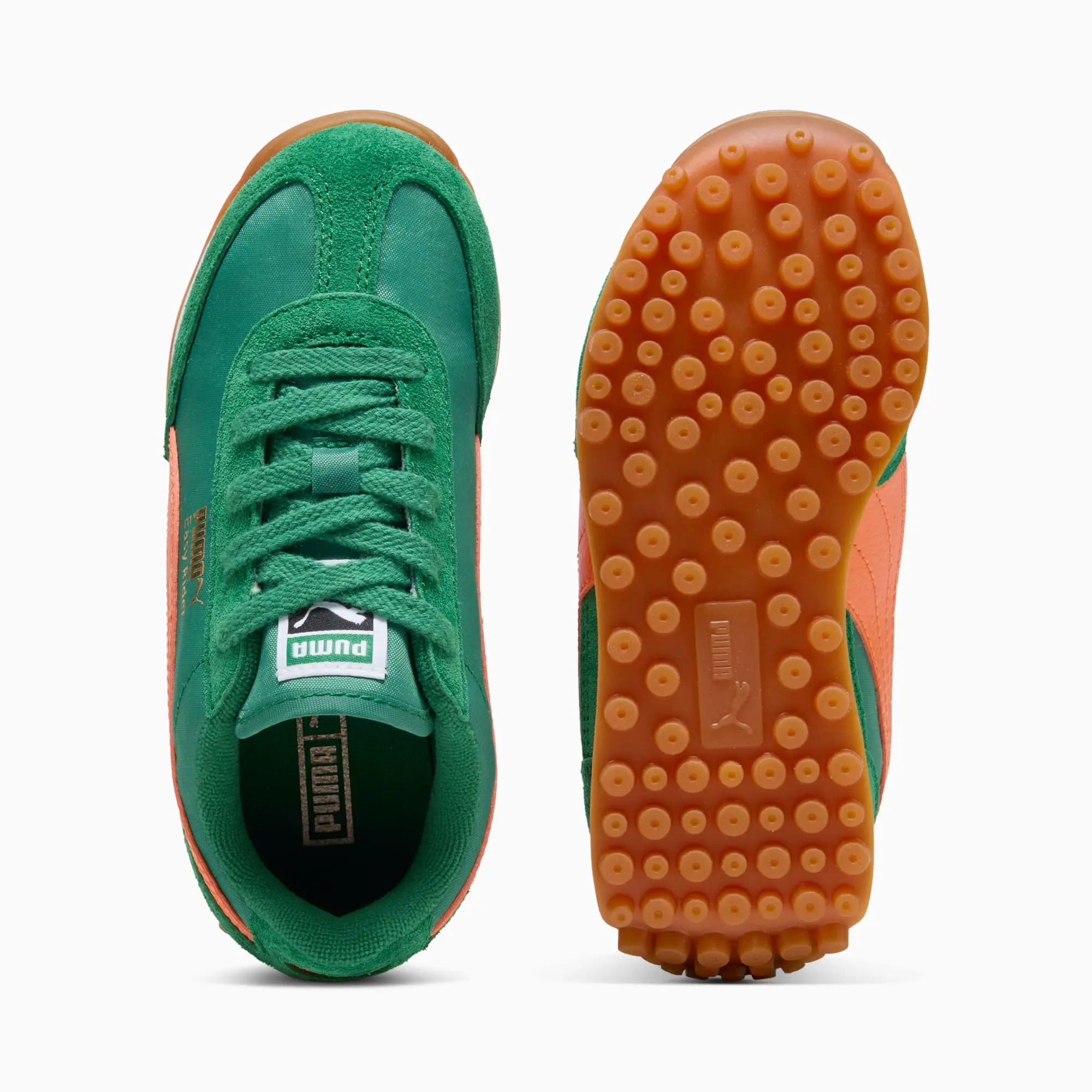 PUMA Easy Rider Vintage Sneakers Kids, Archive Green/Rickie Orange, size 1