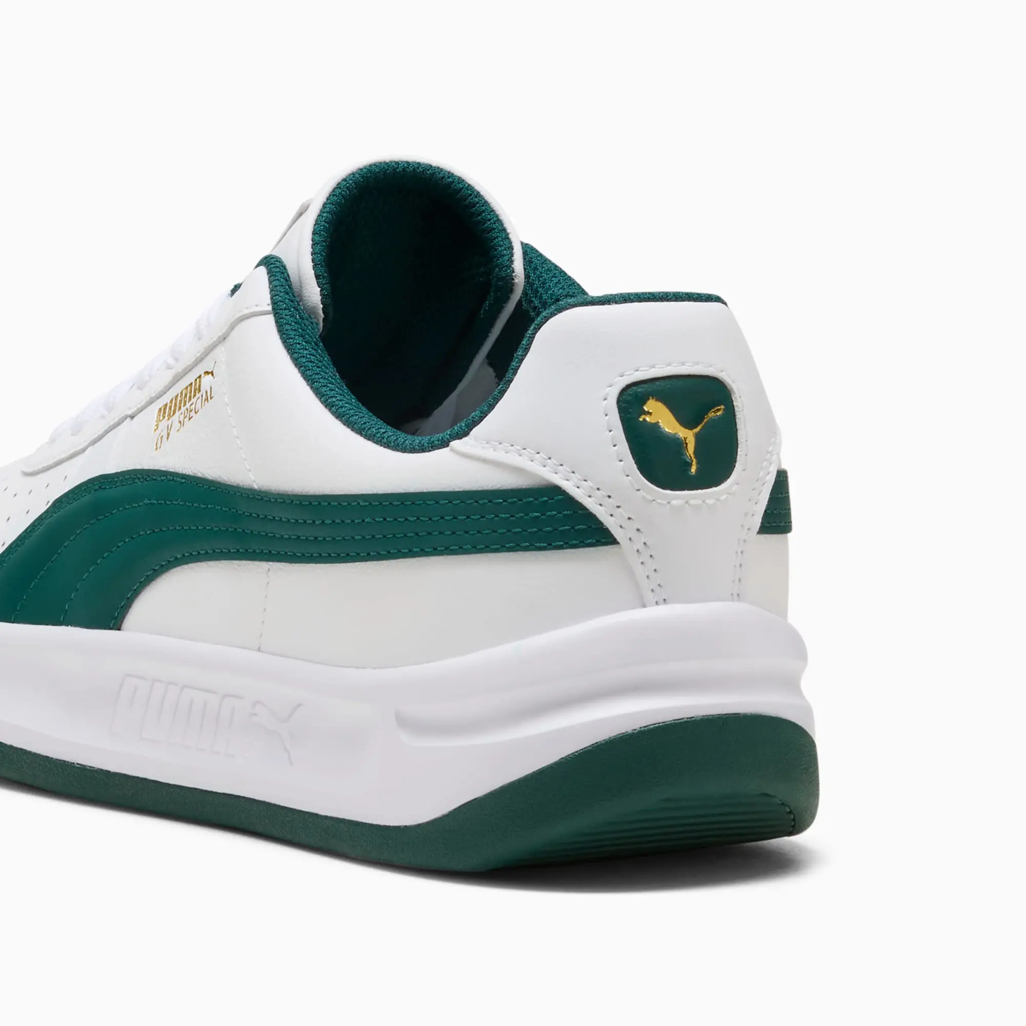 PUMA Gv Special Sneakers, White/Dark Myrtle, size 10