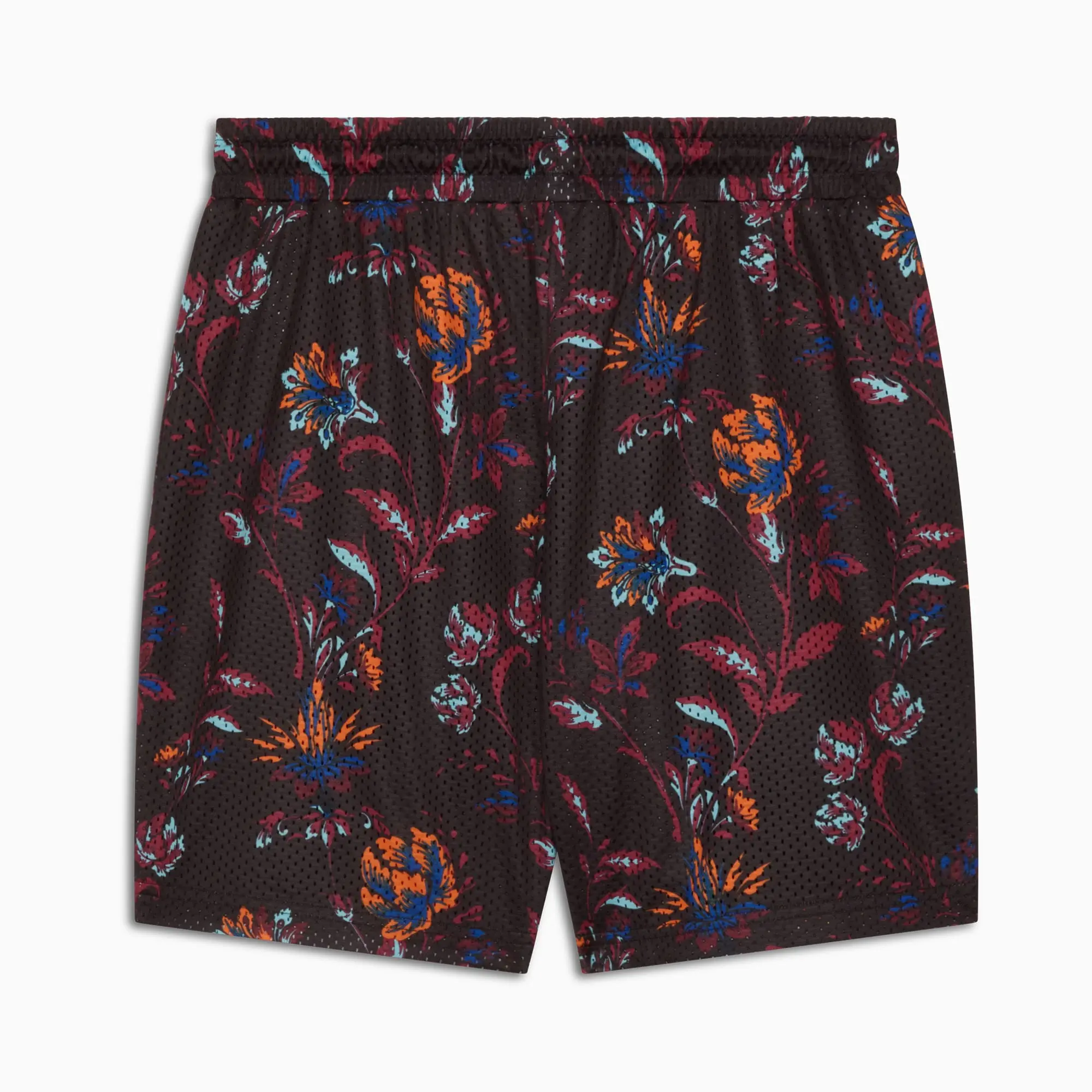 PUMA Floral Sport Graphic 6" Shorts Men, Black, size Large