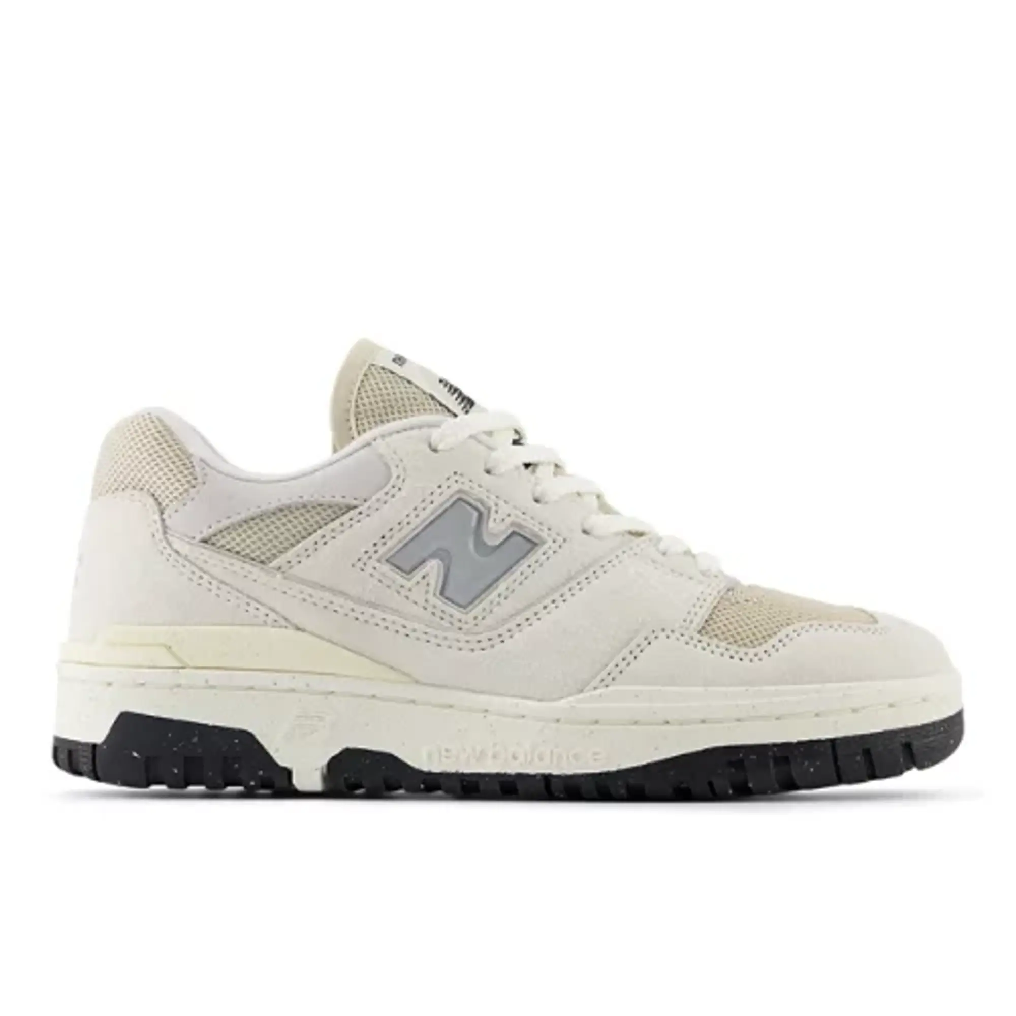 New Balance Women's BBW550 in White/Grey Suede/Mesh