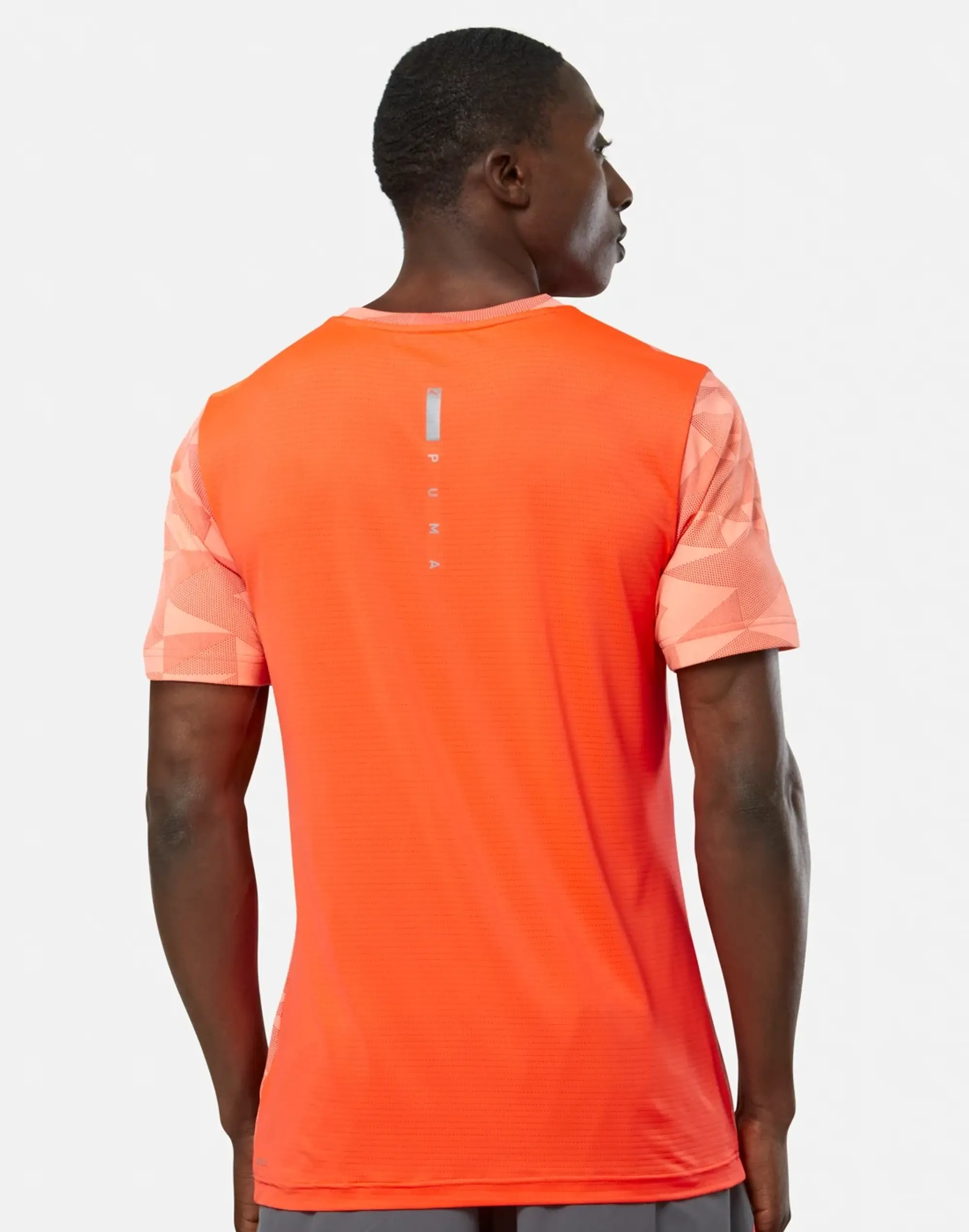 Men's Puma Aop Speed T-Shirt in Red 