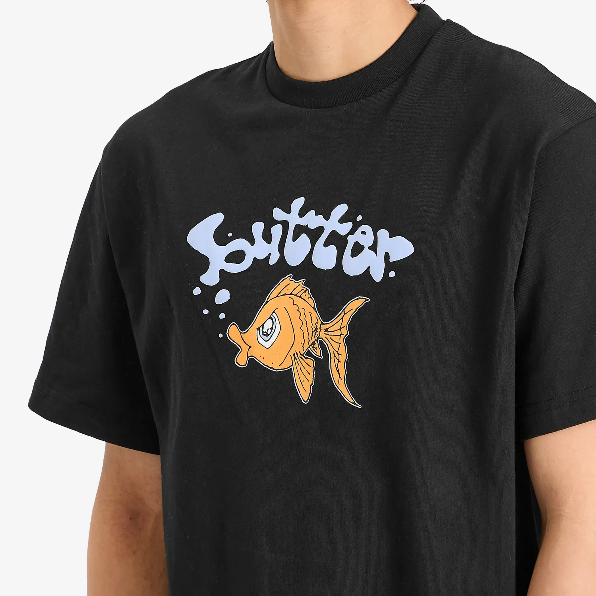 Butter Goods Men's Goldfish T-Shirt Black