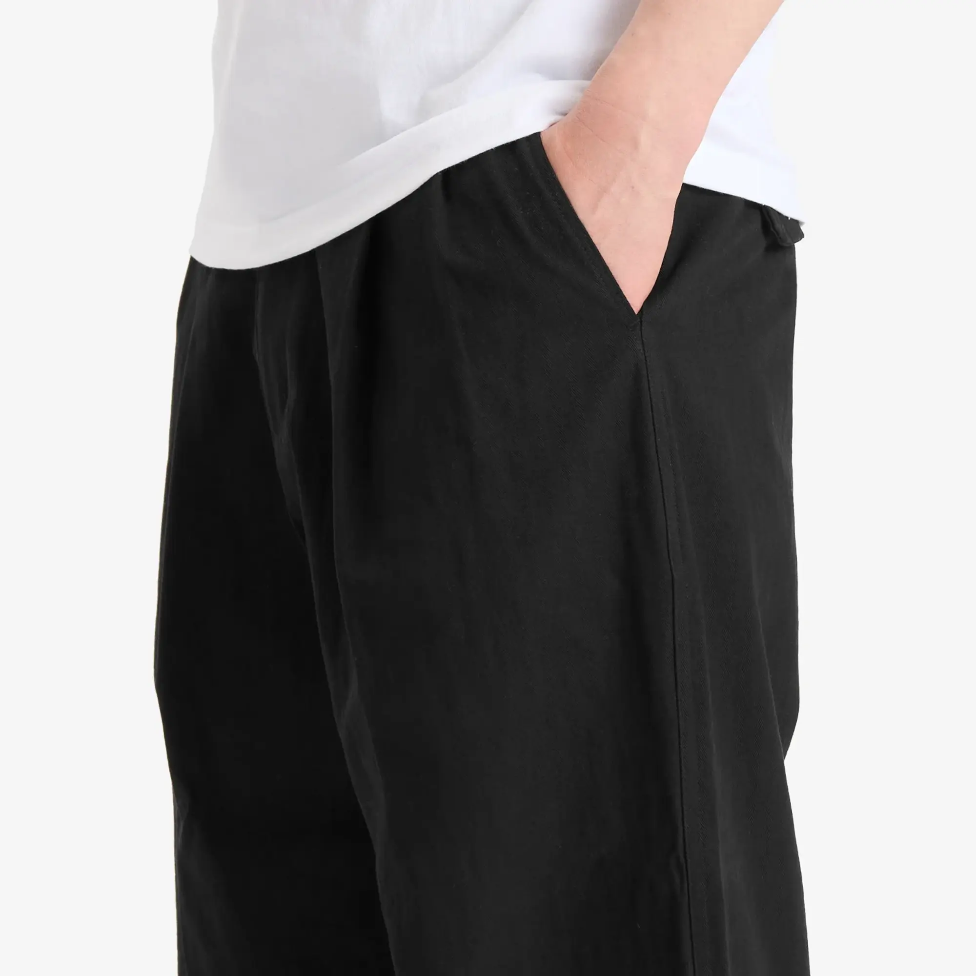 Butter Goods Men's Pleated Trousers Black