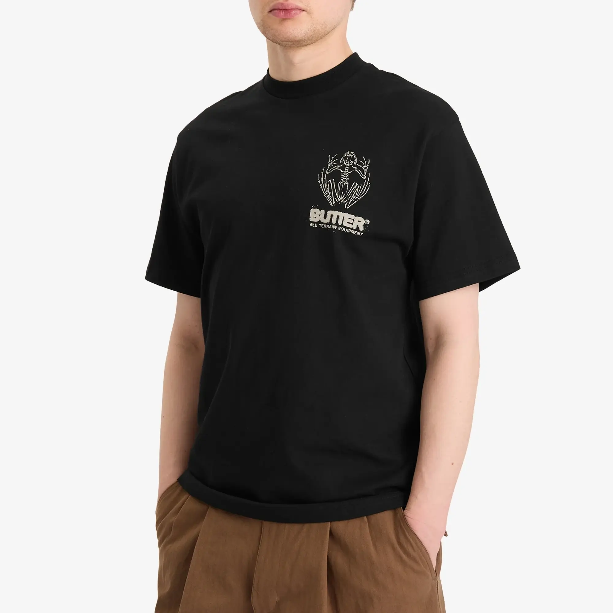 Butter Goods Men's Fossil T-Shirt Black