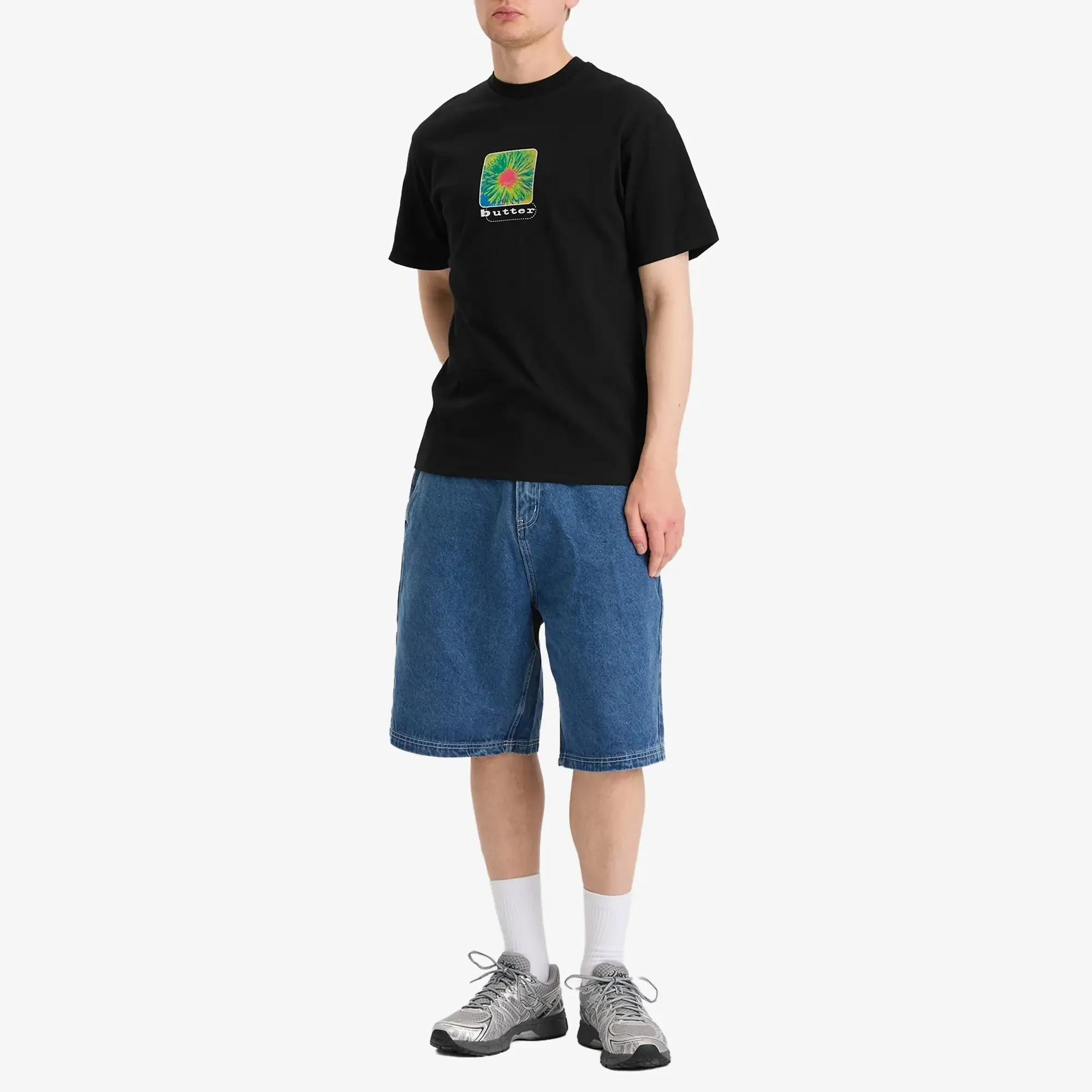 Butter Goods Men's Daisy T-Shirt Black