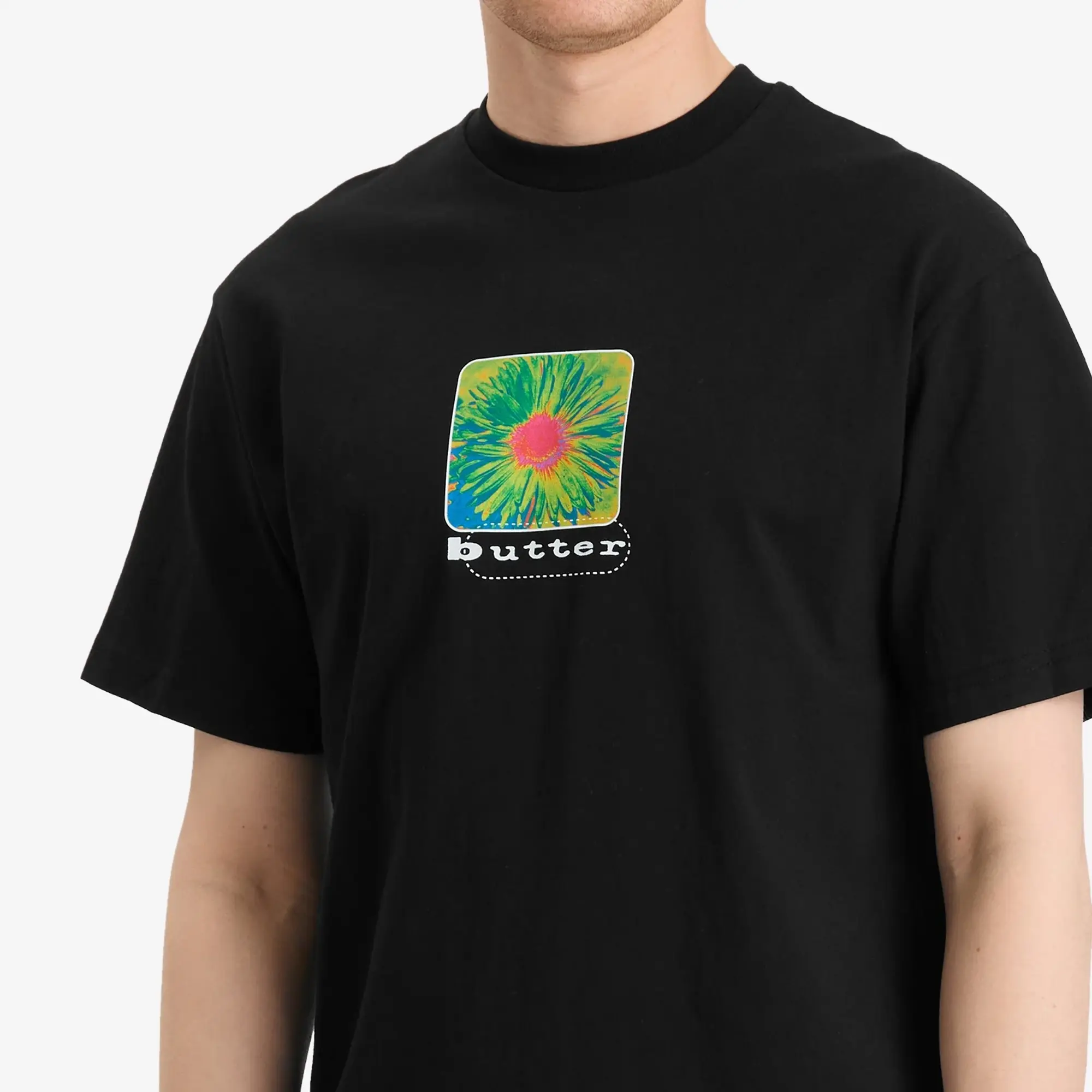 Butter Goods Men's Daisy T-Shirt Black