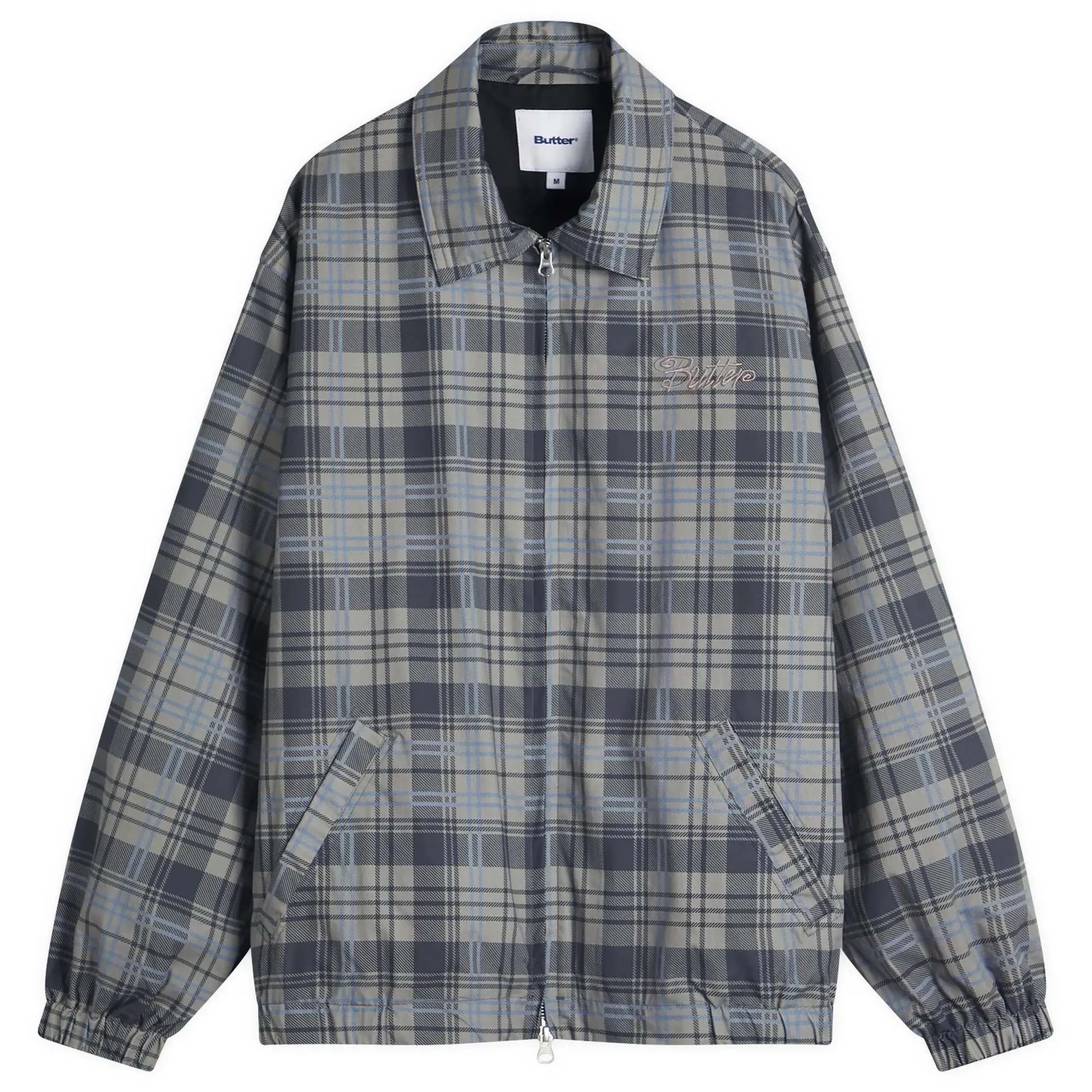 Butter Goods Men's Jive Jacket Navy Plaid