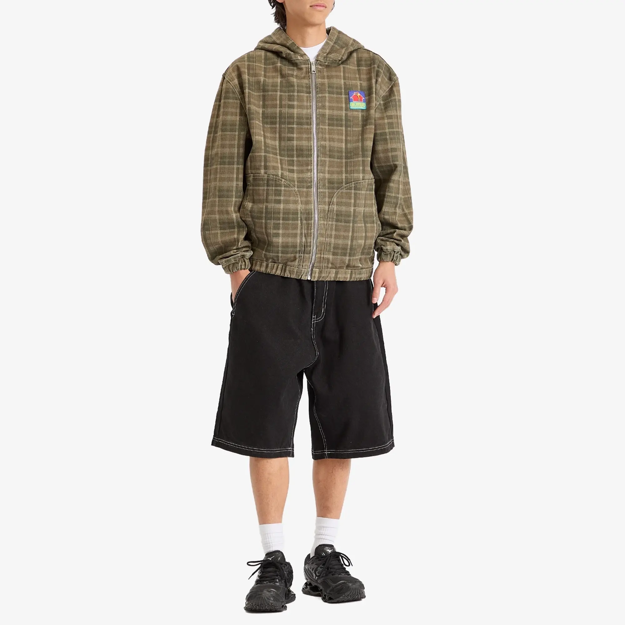 Butter Goods Men's Work Jacket Washed Plaid