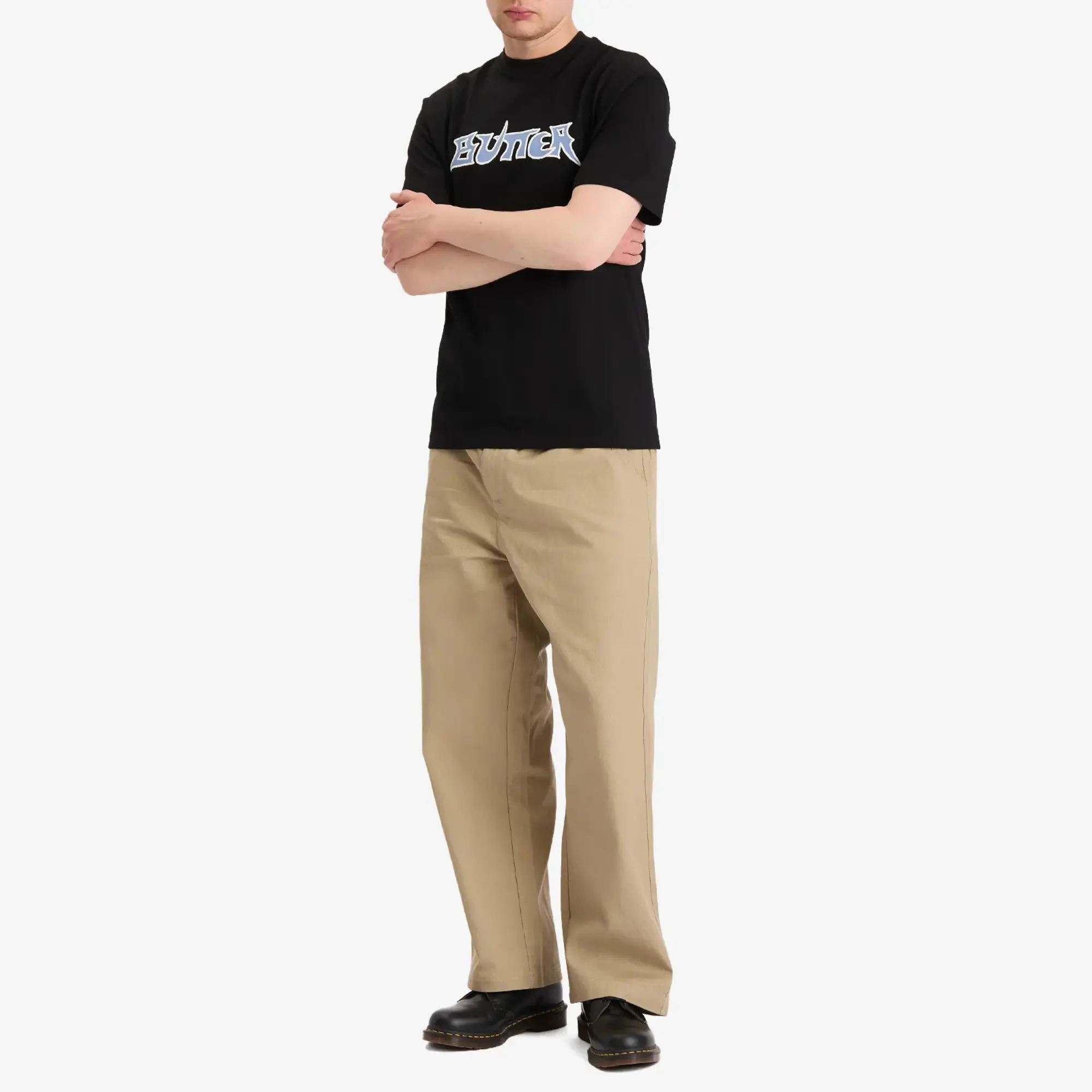 Butter Goods Men's Wide Leg Trousers Khaki